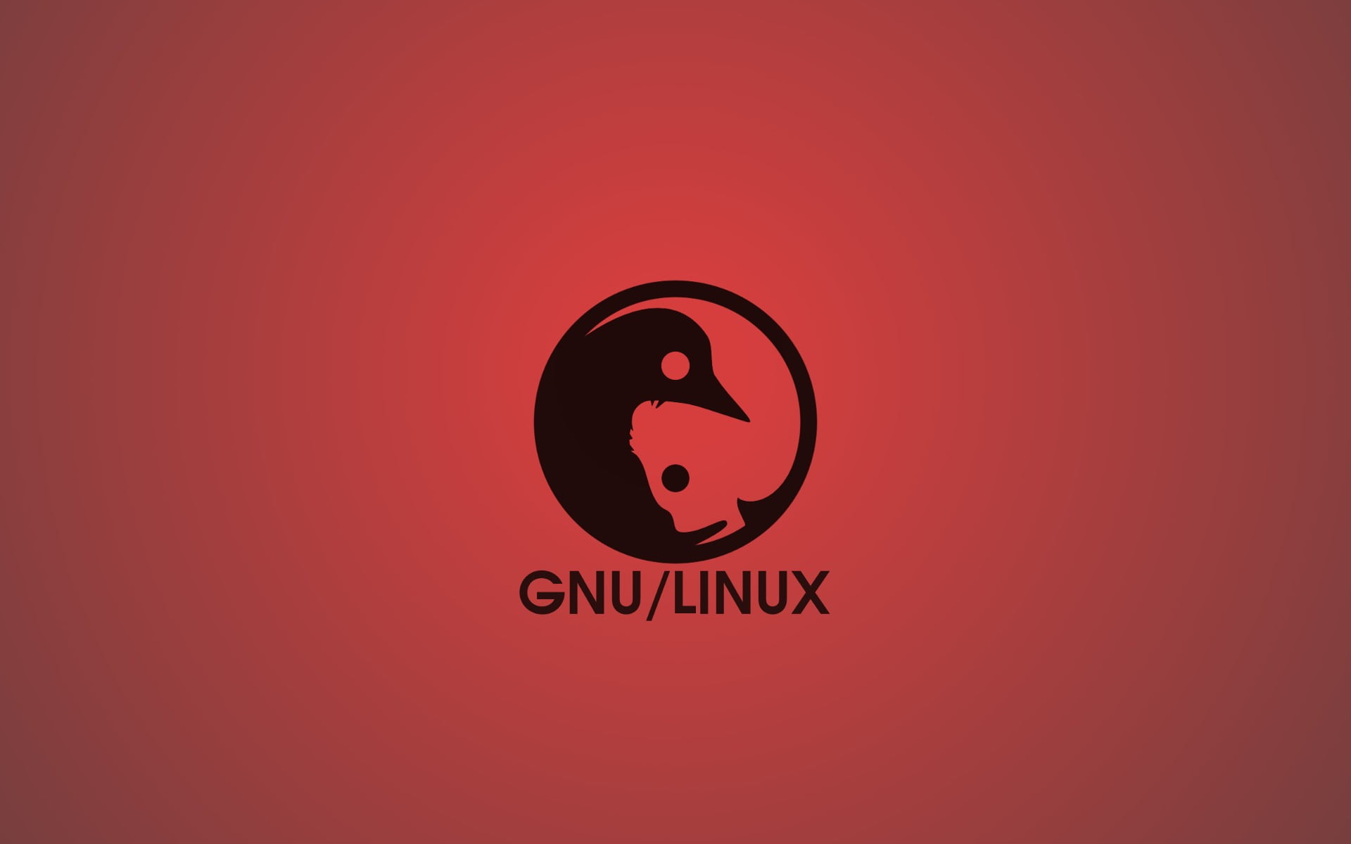 GNU Linux logo minimalism communication text no people western script 2k