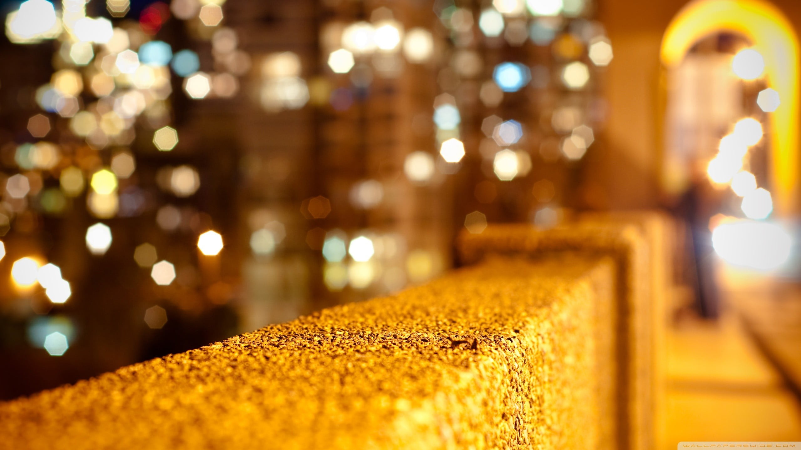 grey concrete rail untitled bokeh depth of field lights texture 2k