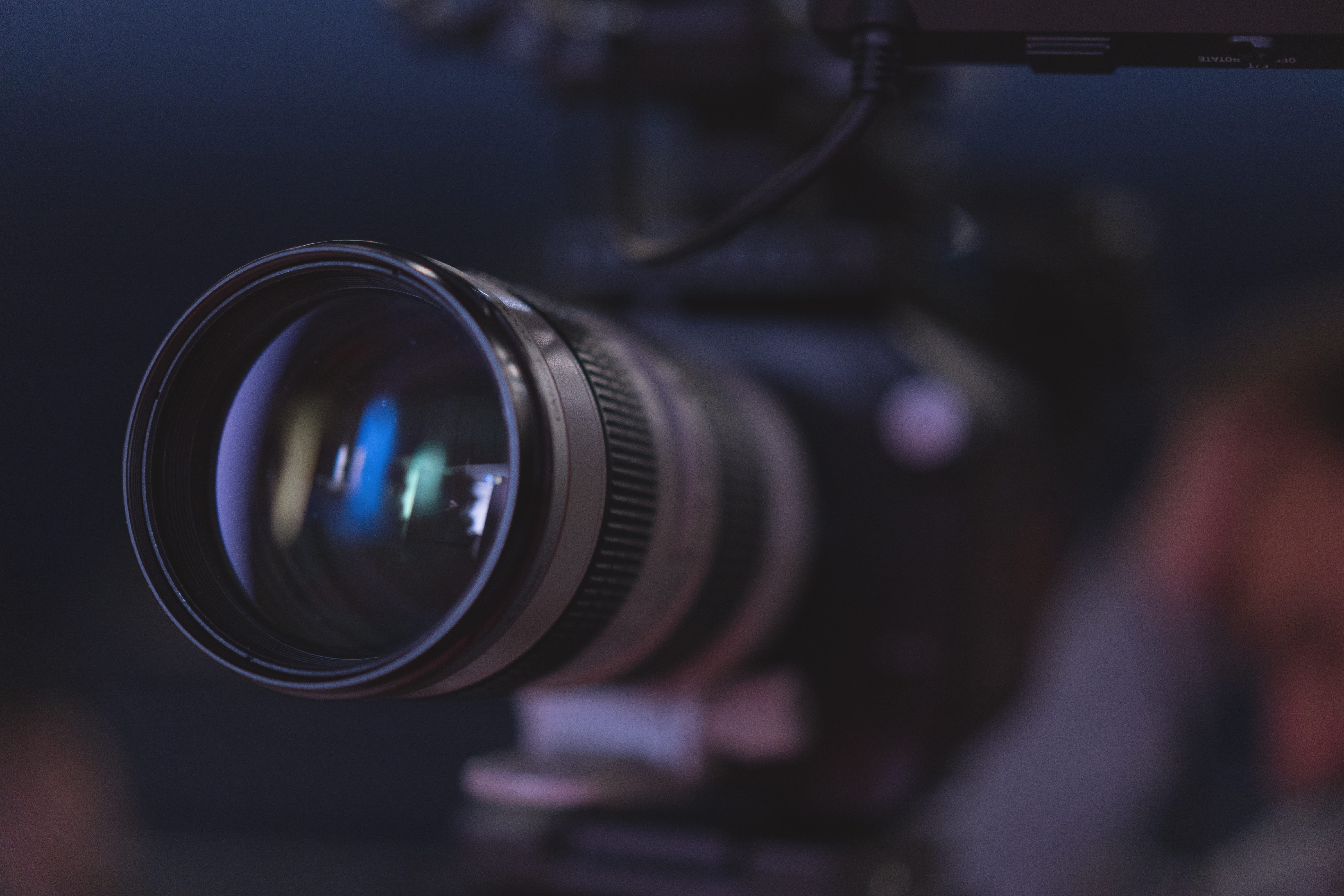 macro photo of camera lens closeup zoom zooming video production 2k 4k 5k