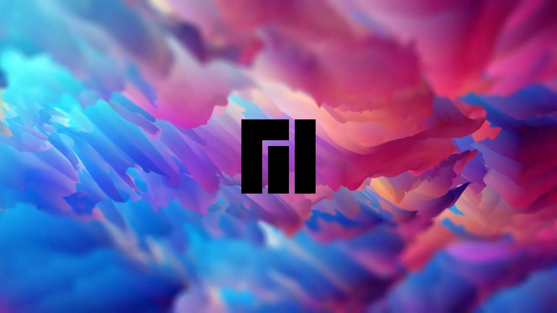 Manjaro minimalism abstract Linux Arch colorful 2k