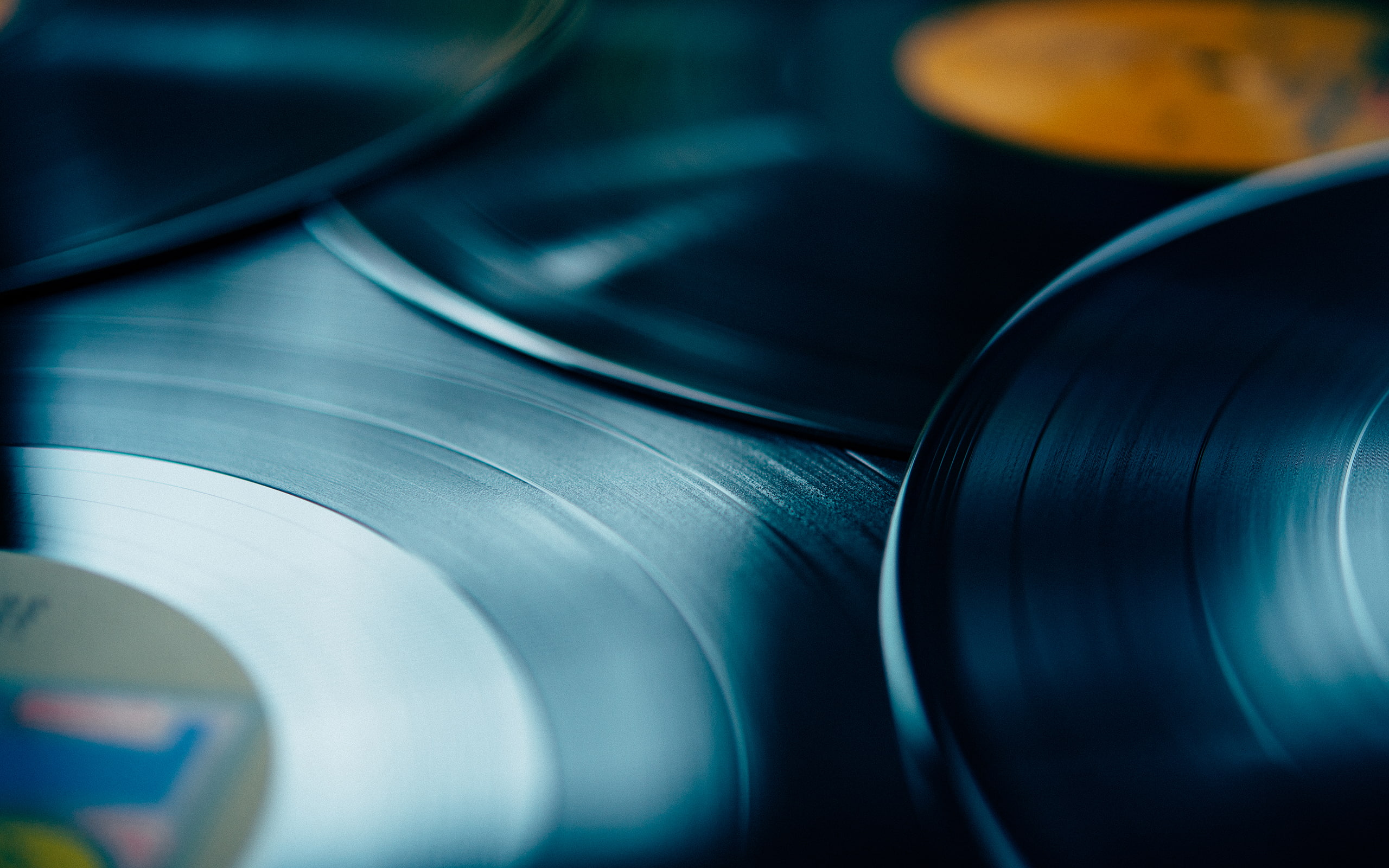 Records Vinyl Macro HD music 2k
