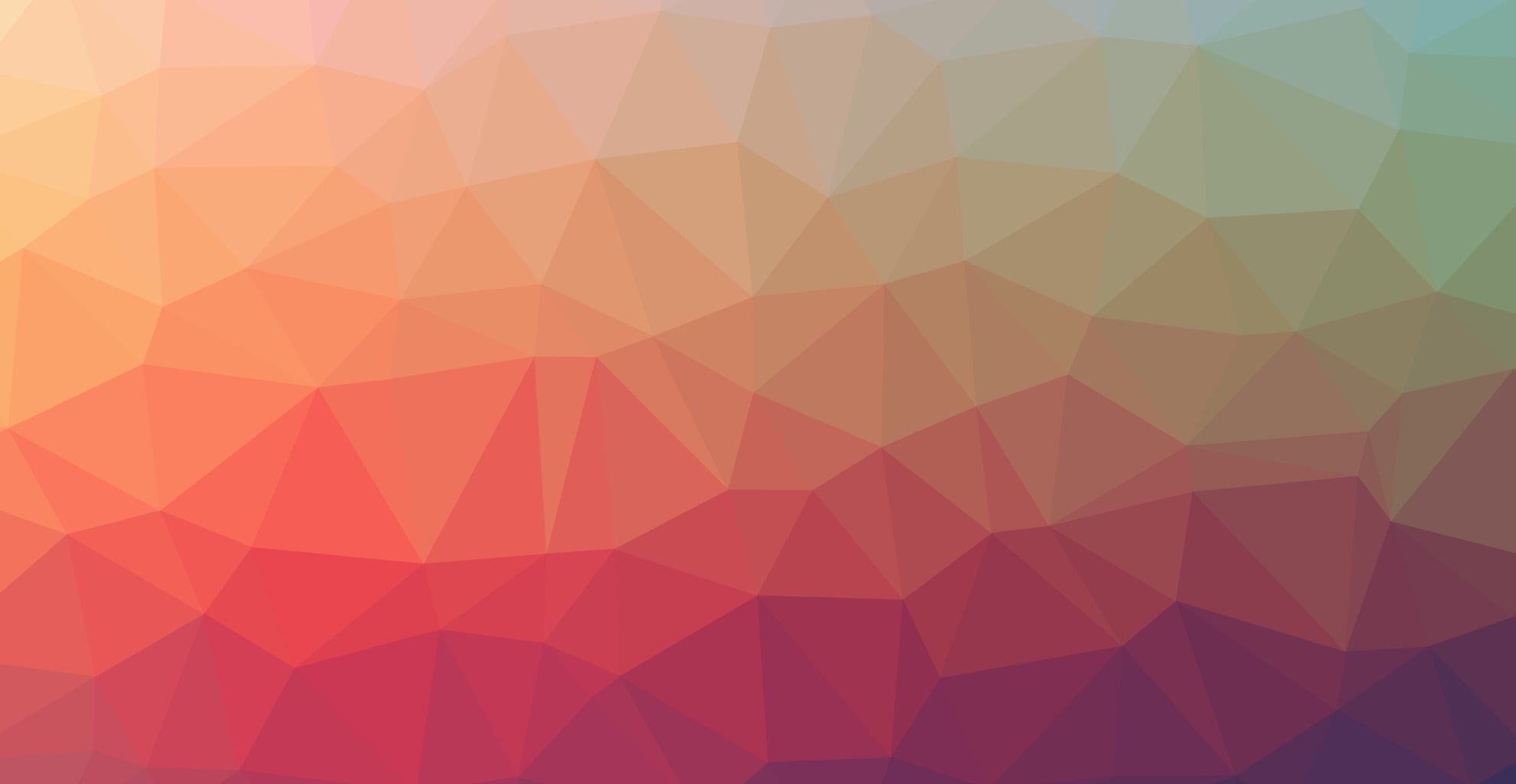 triangle abstract gradient soft Linux blue violet 2k