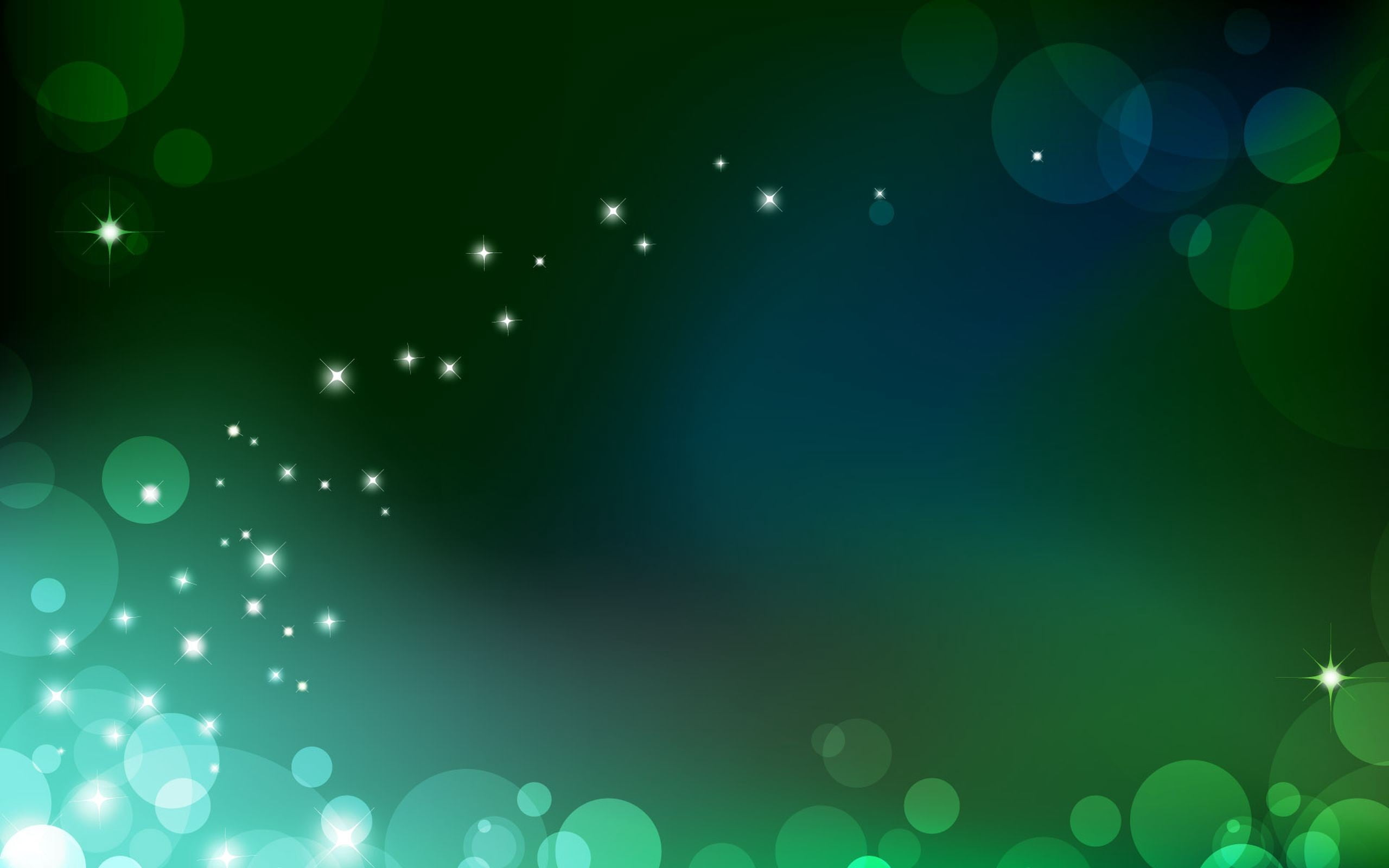 bokeh photography digital wallpaper glare light green abstract 2k