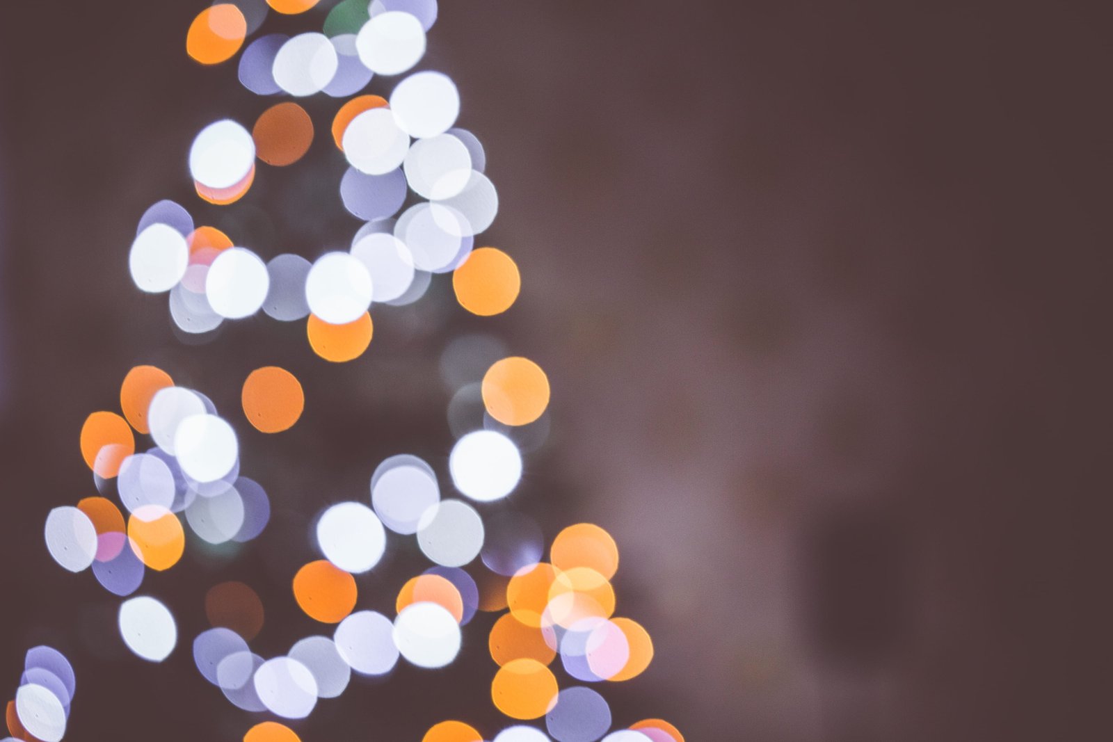 Christmas Tree Bokeh Lights Background abstract blurred christmas bokeh 2k 4k