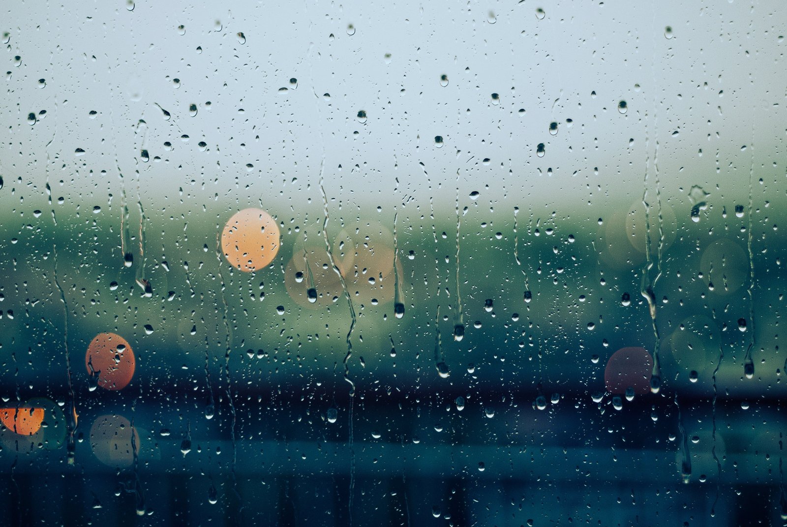 close up photography of dews on clear glass rain drops wet 2k 4k