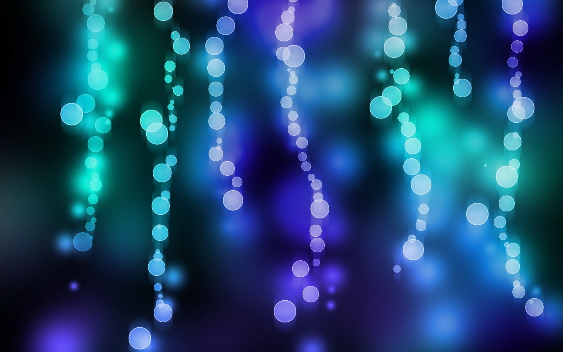 colorful abstract bokeh lights illuminated defocused glowing 2k