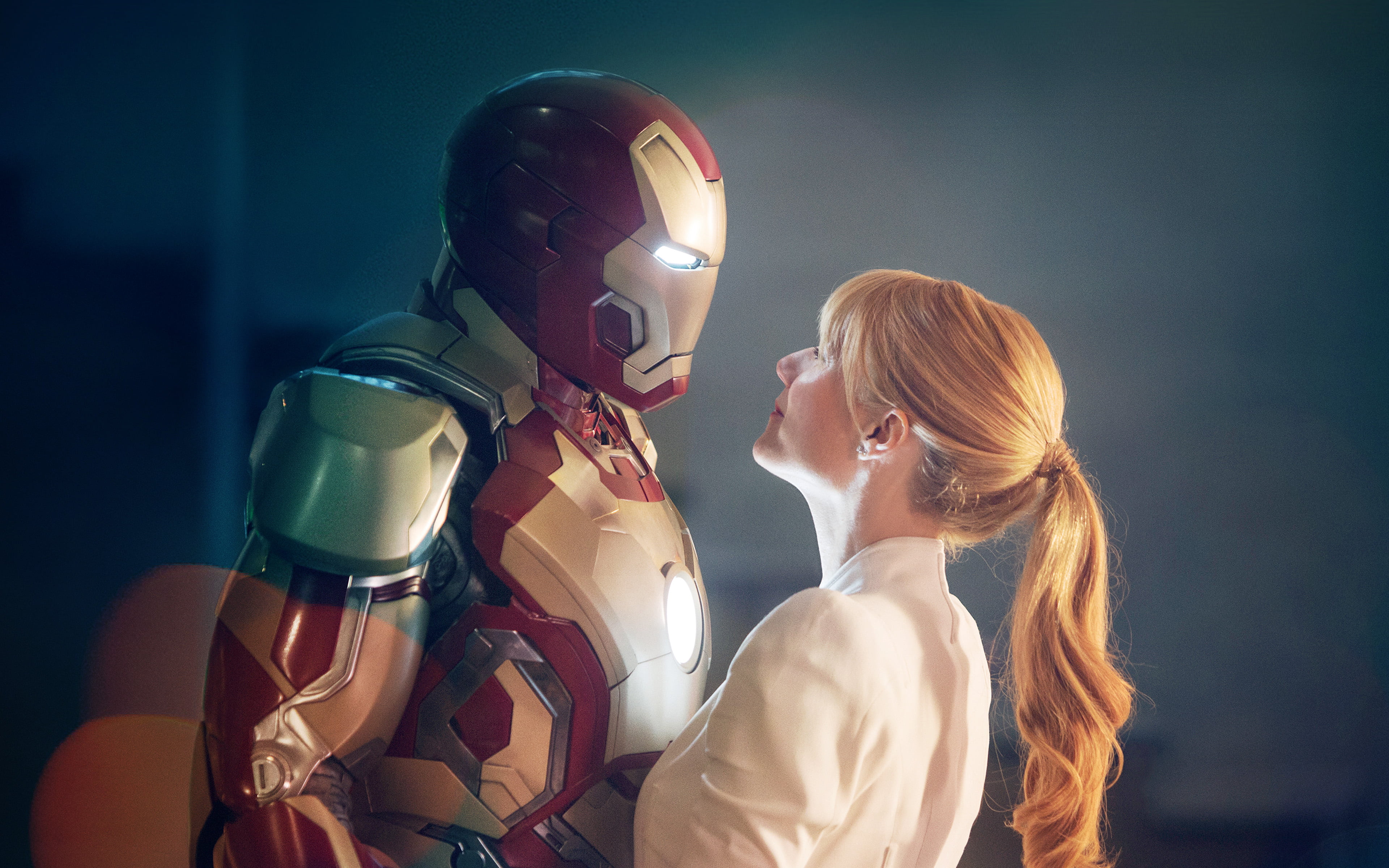 ironman love hero bokeh film celebrity art adult blond hair 2k 4k