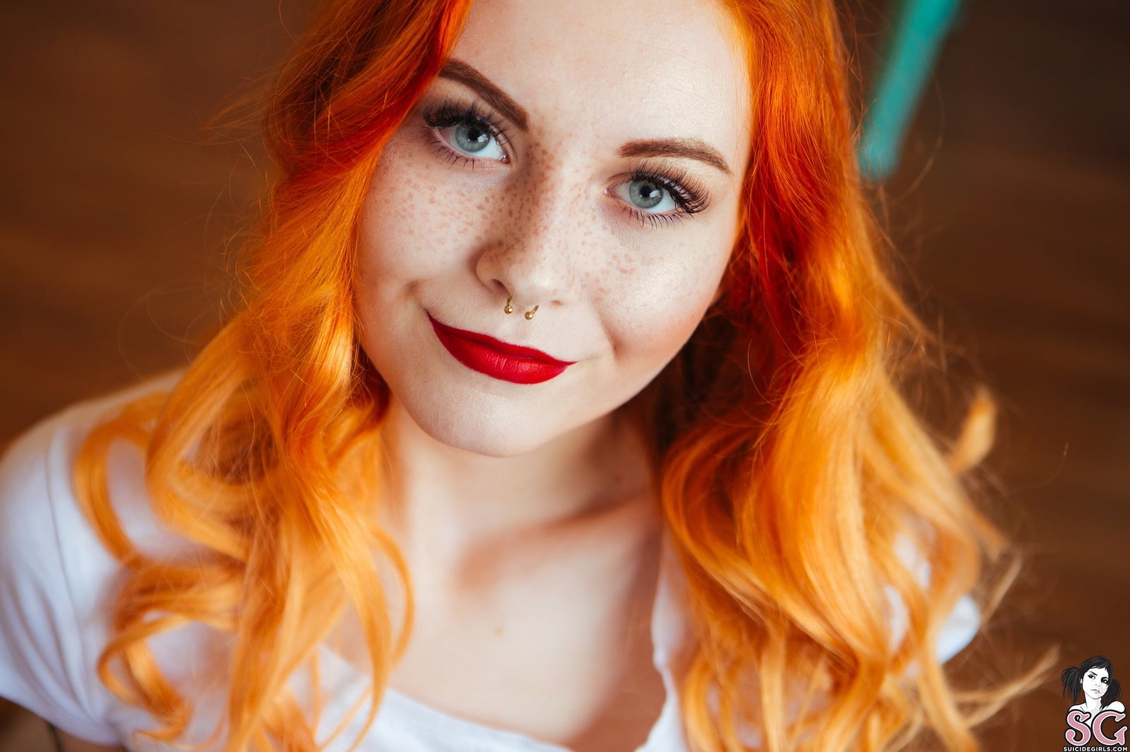 Loveless suicide redhead Suicide Girls women model indoors 2k