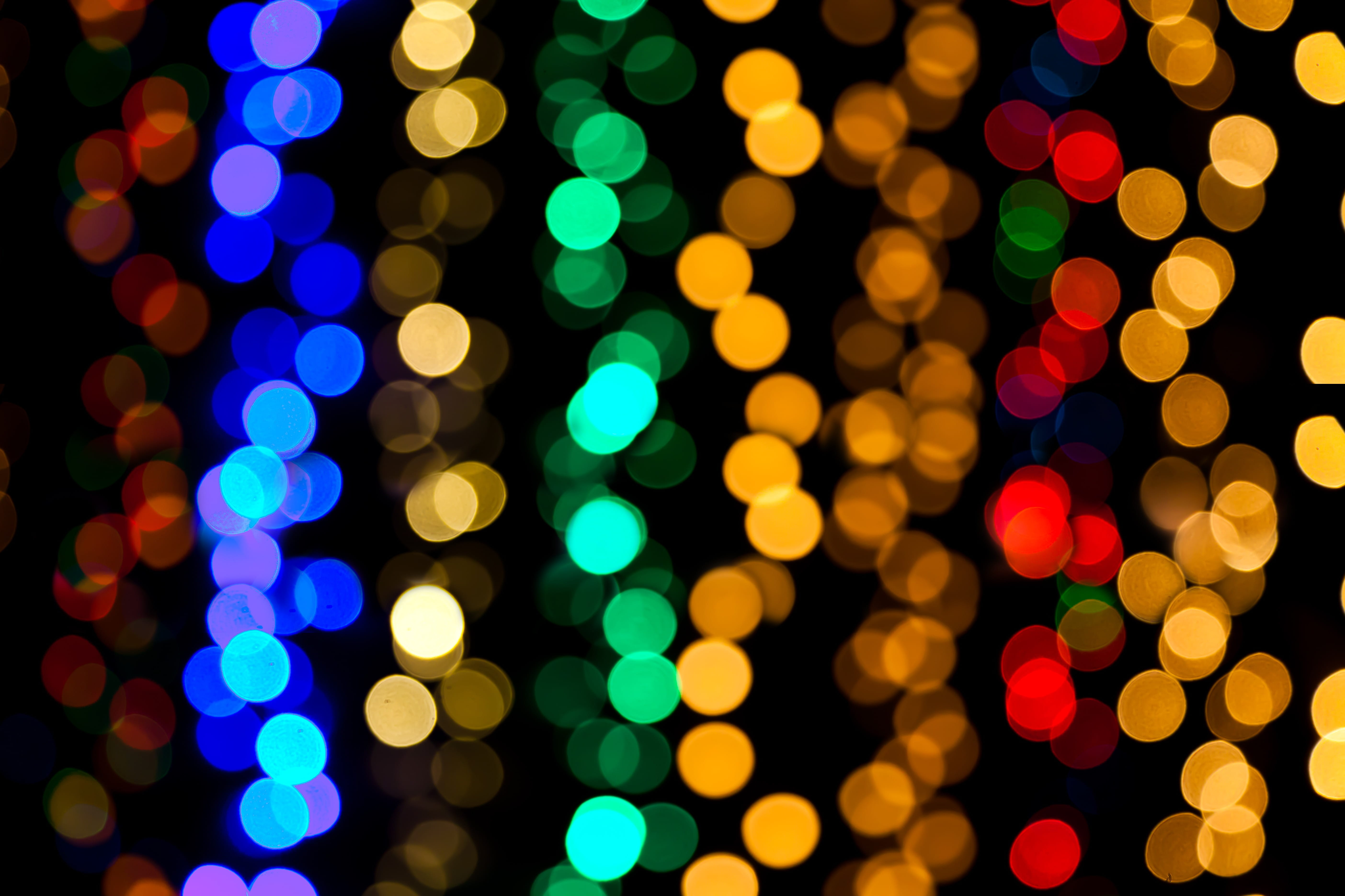 multicolored bokeh photography abstract background blur blurred 2k 4k 5k