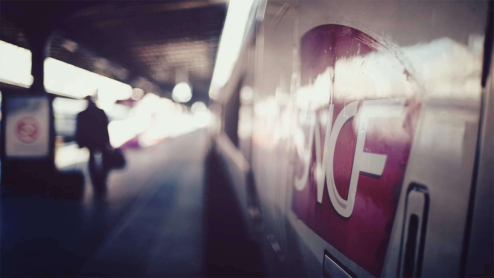 photography depth of field train TGV SNCF station 2k