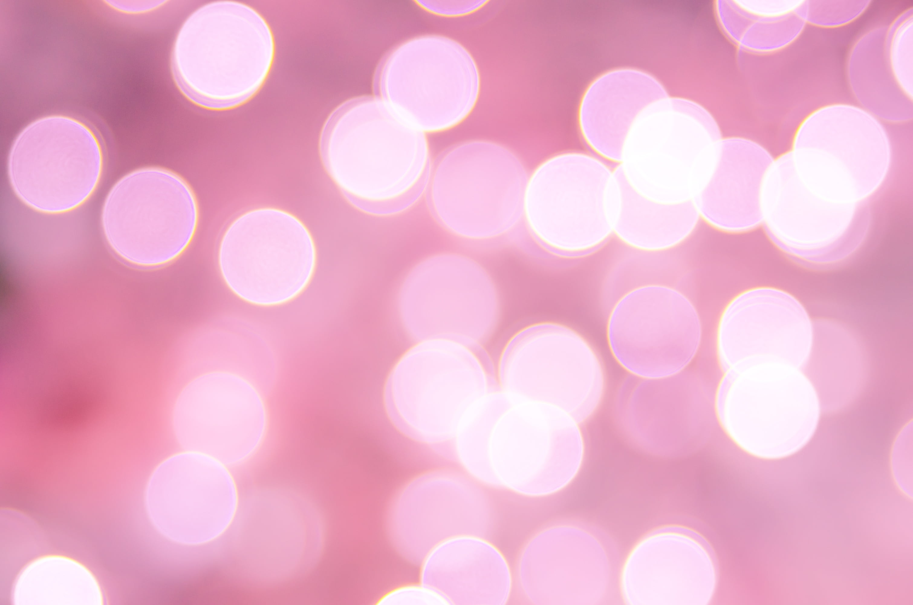 pink bokeh photography circles defocused backgrounds abstract 2k