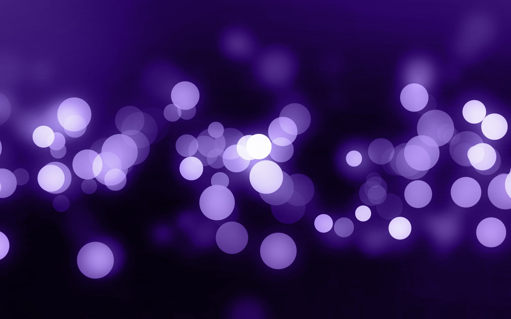 purple lights abstract bokeh digital art shapes blurred 2k