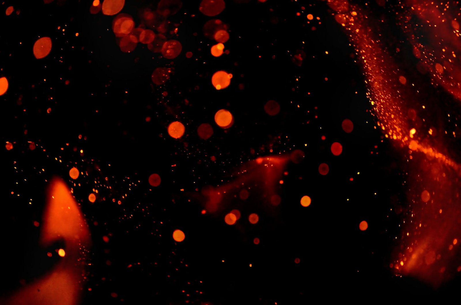 red and black abstract illustration 2k