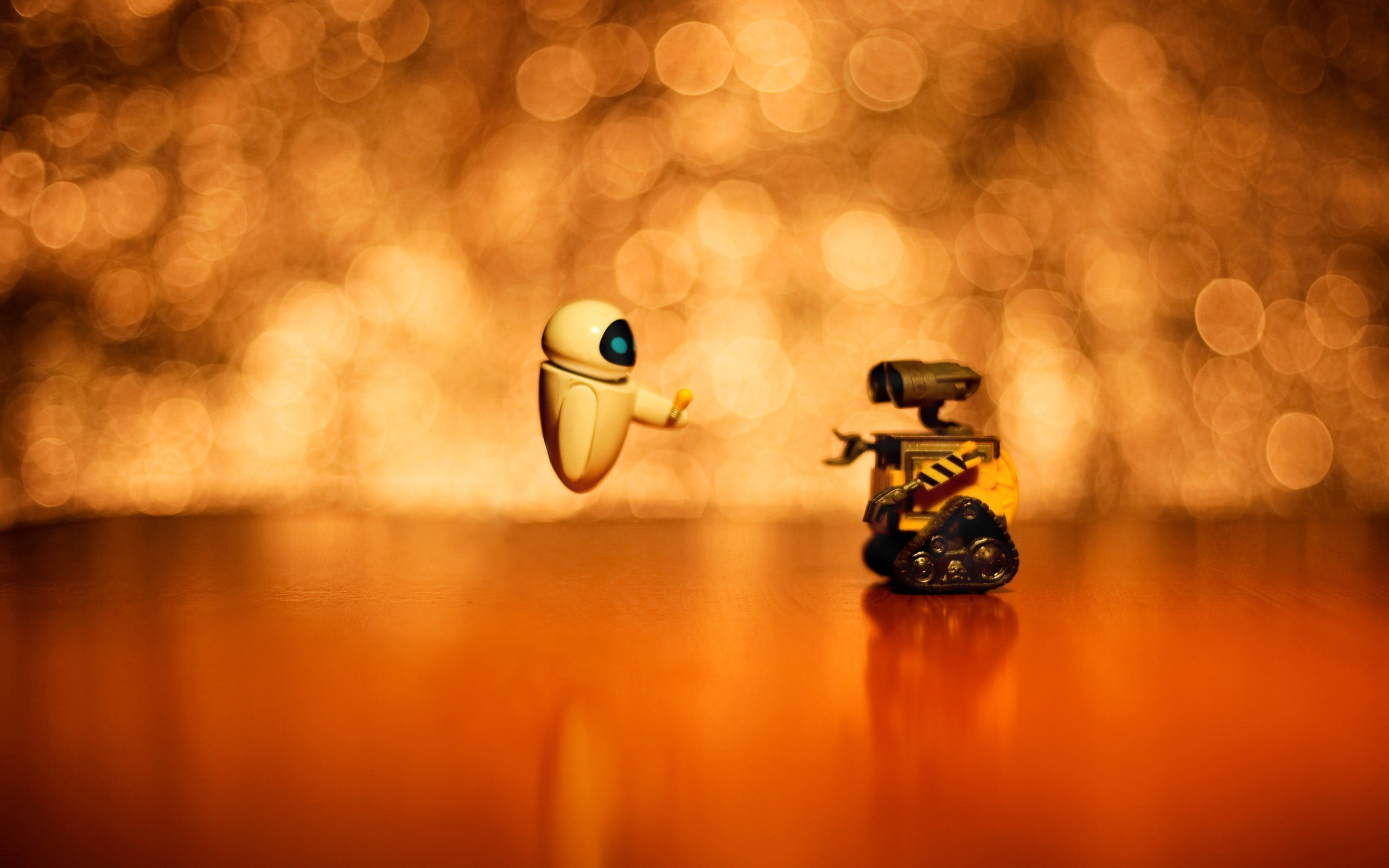 Wall E and Eve wallpaper WALL Pixar Animation Studios movies 2k