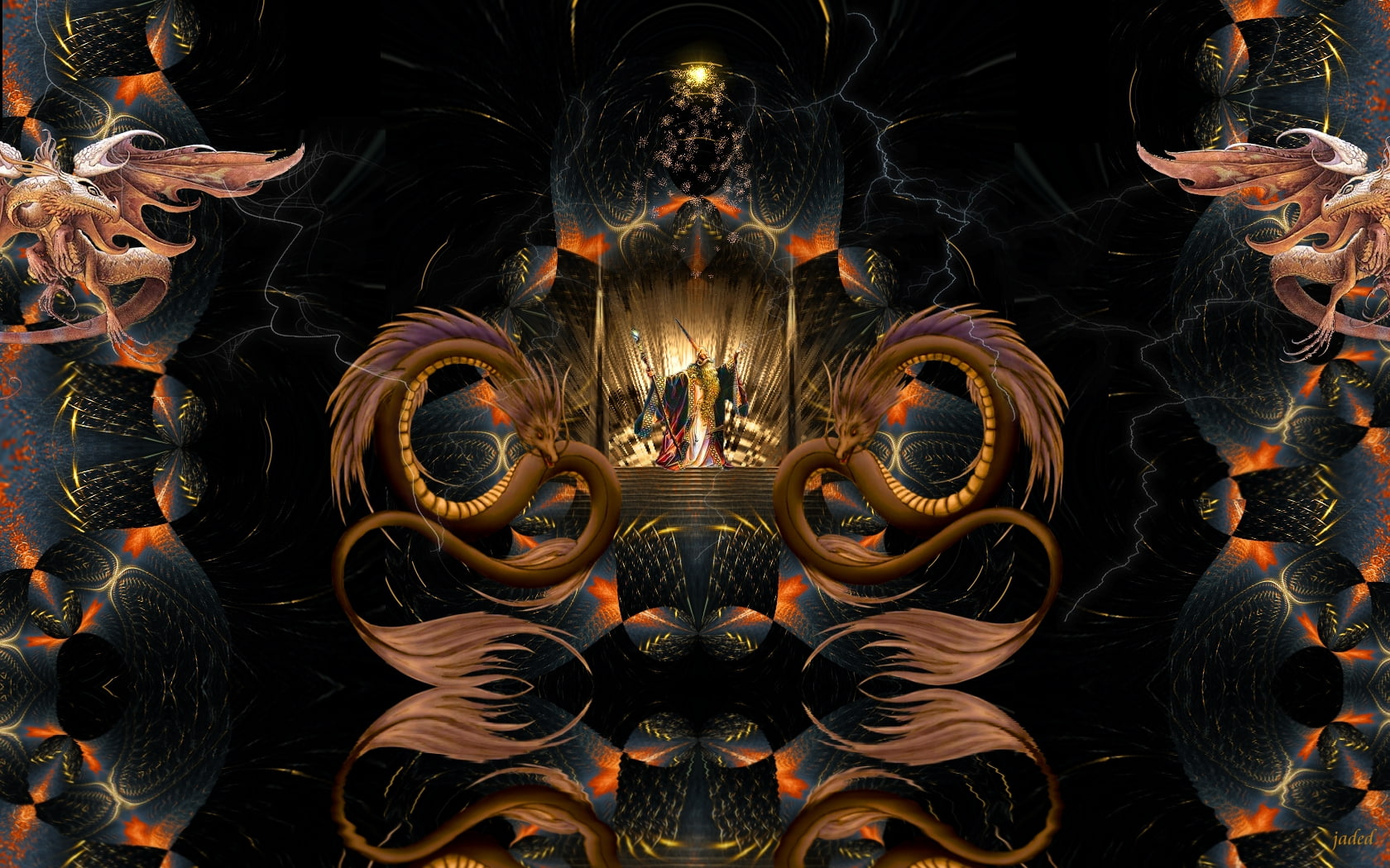 dark art Zankore the magic WDS Abstract Fantasy HD Art 2k
