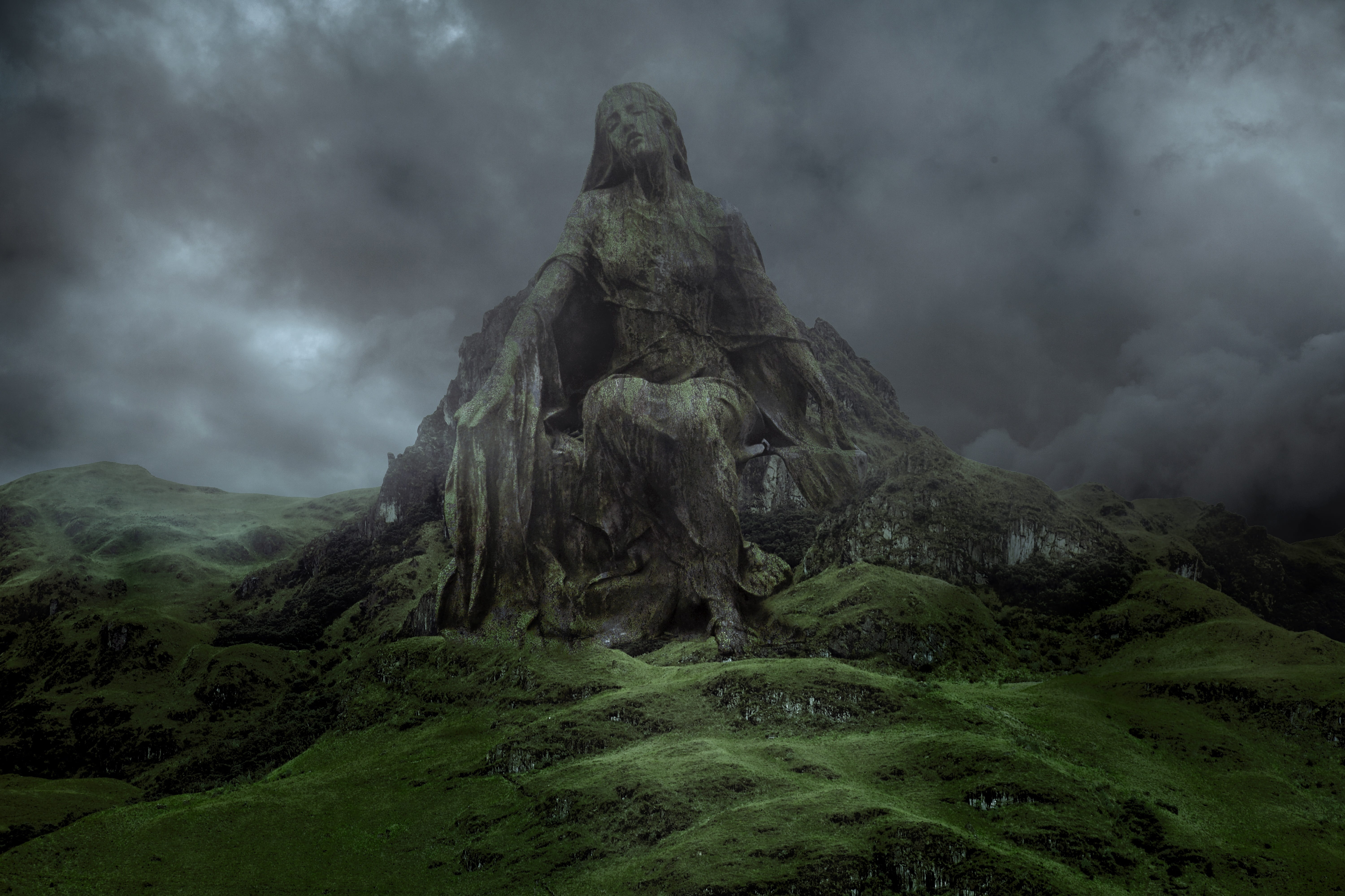 fantasy mystical surreal mysterious mood magic woman 2k 4k 5k