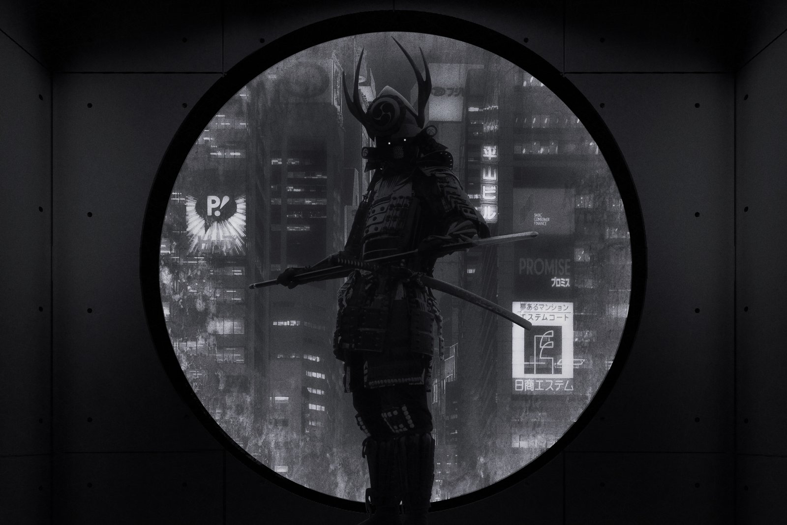 fantasy samurai mystical composing photomontage japan 2k 4k 5k 8k 10k