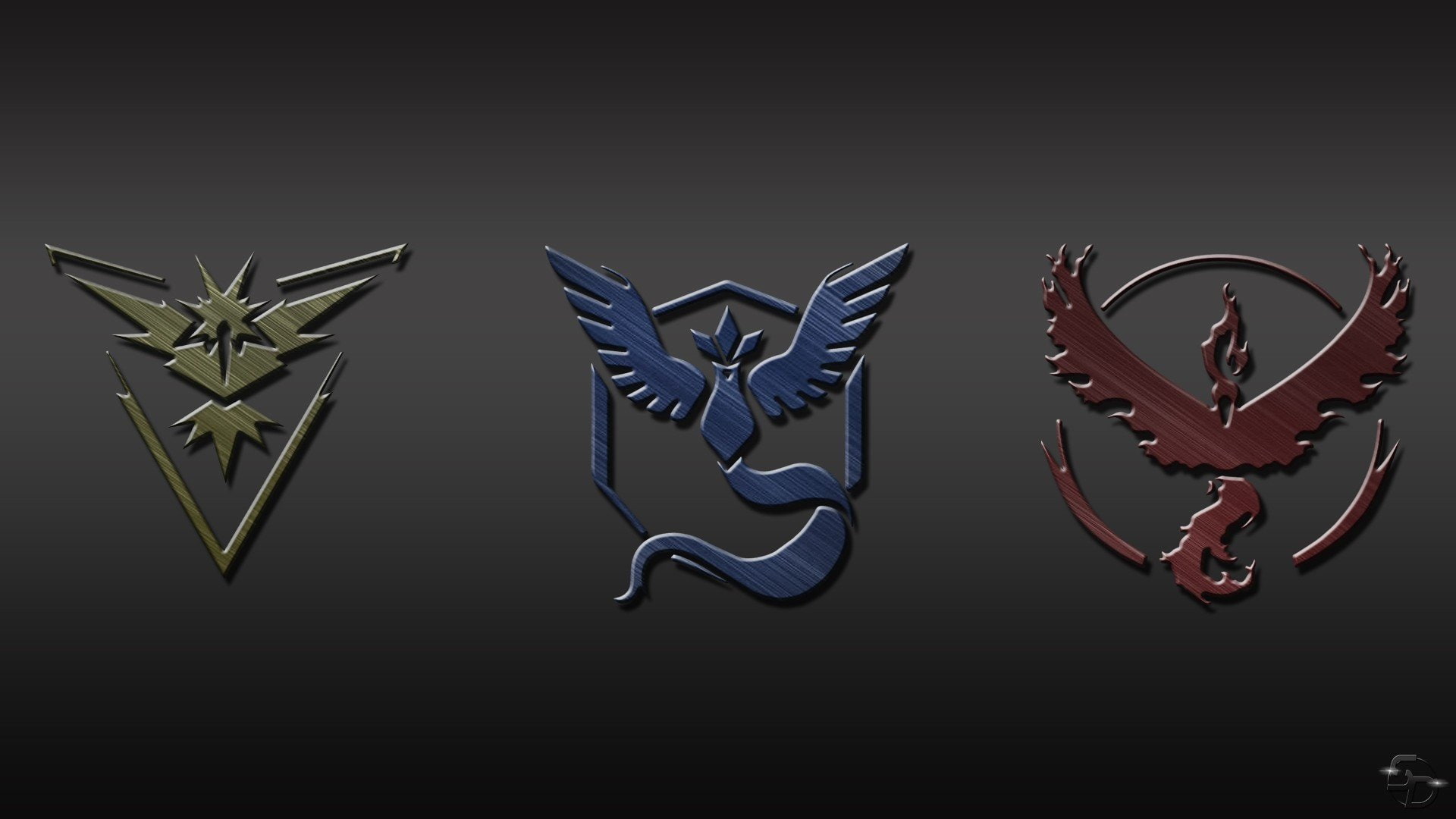 pokemon Pokemon Go Team Instinct Mystic Valor 2k