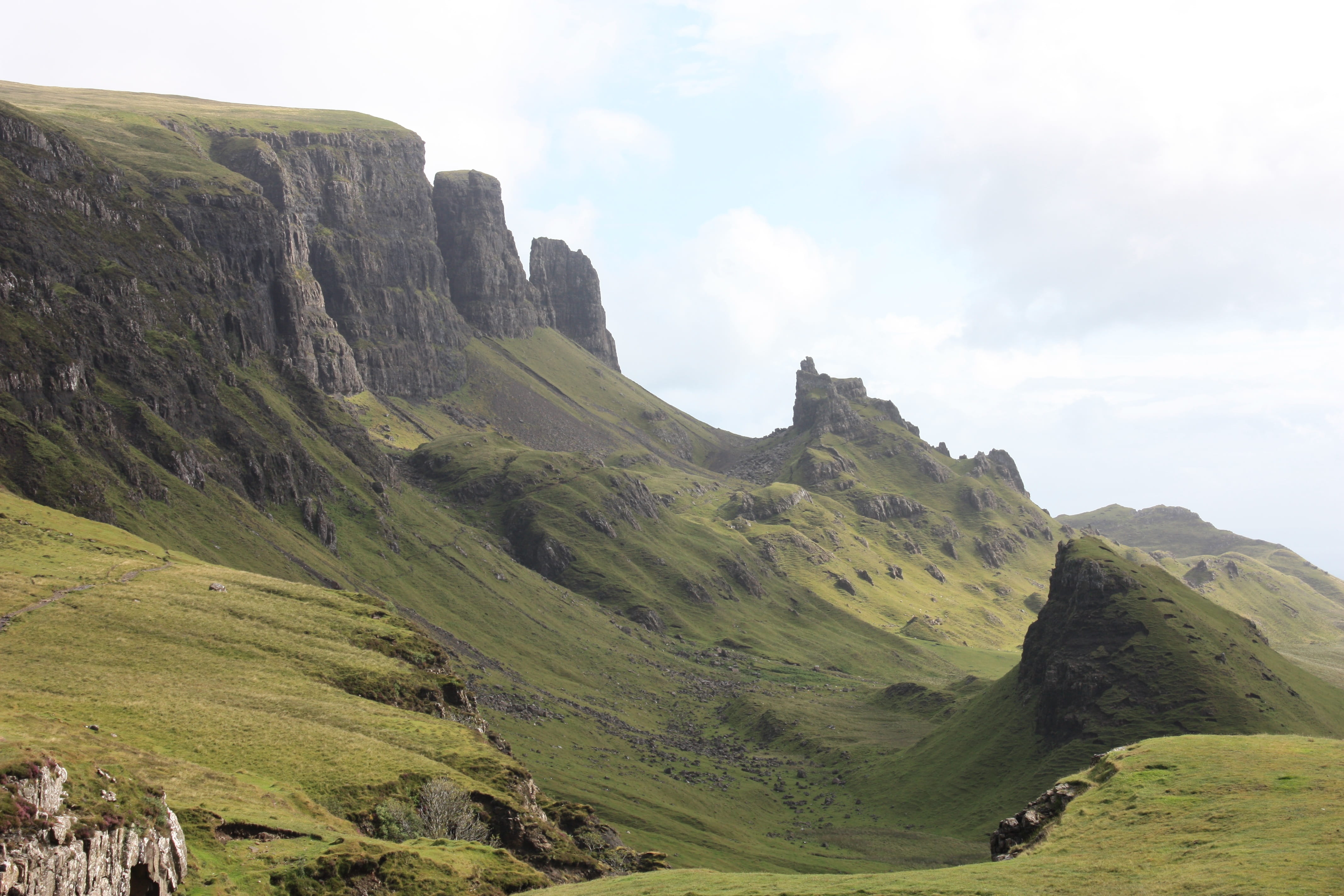scotland isle of skye quiraing highlands solitary landscape 2k 4k