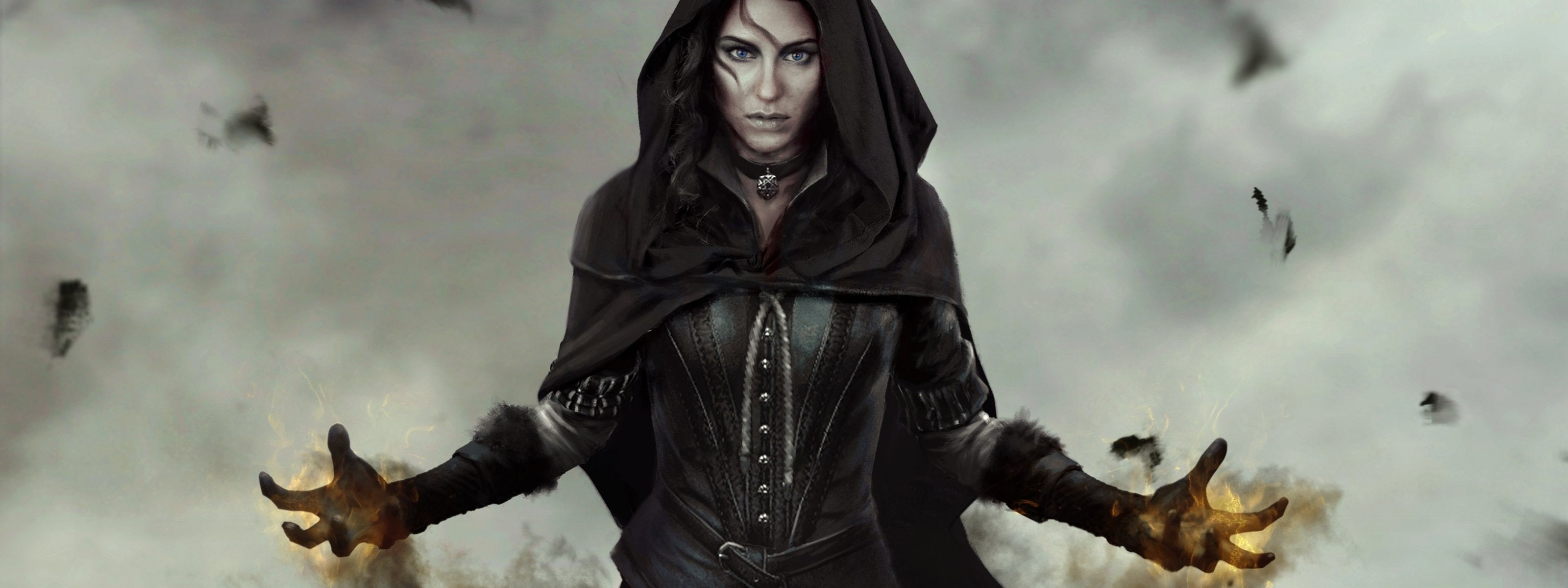 px action Dark dual fantasy Fighting Hunt multi widescreen dualmonitor dualscreen 2k