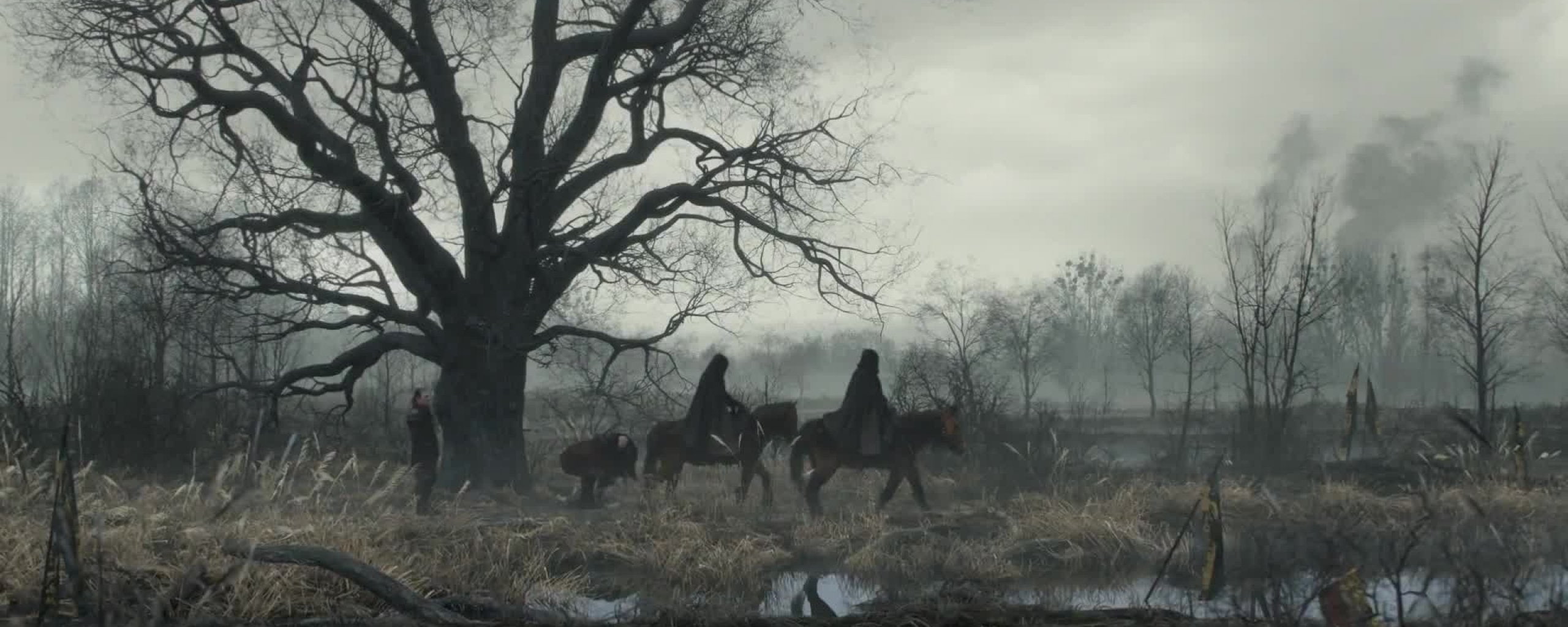 action dark dual fantasy fighting hunt multi warrior widescreen dualmonitor dualscreen 2k