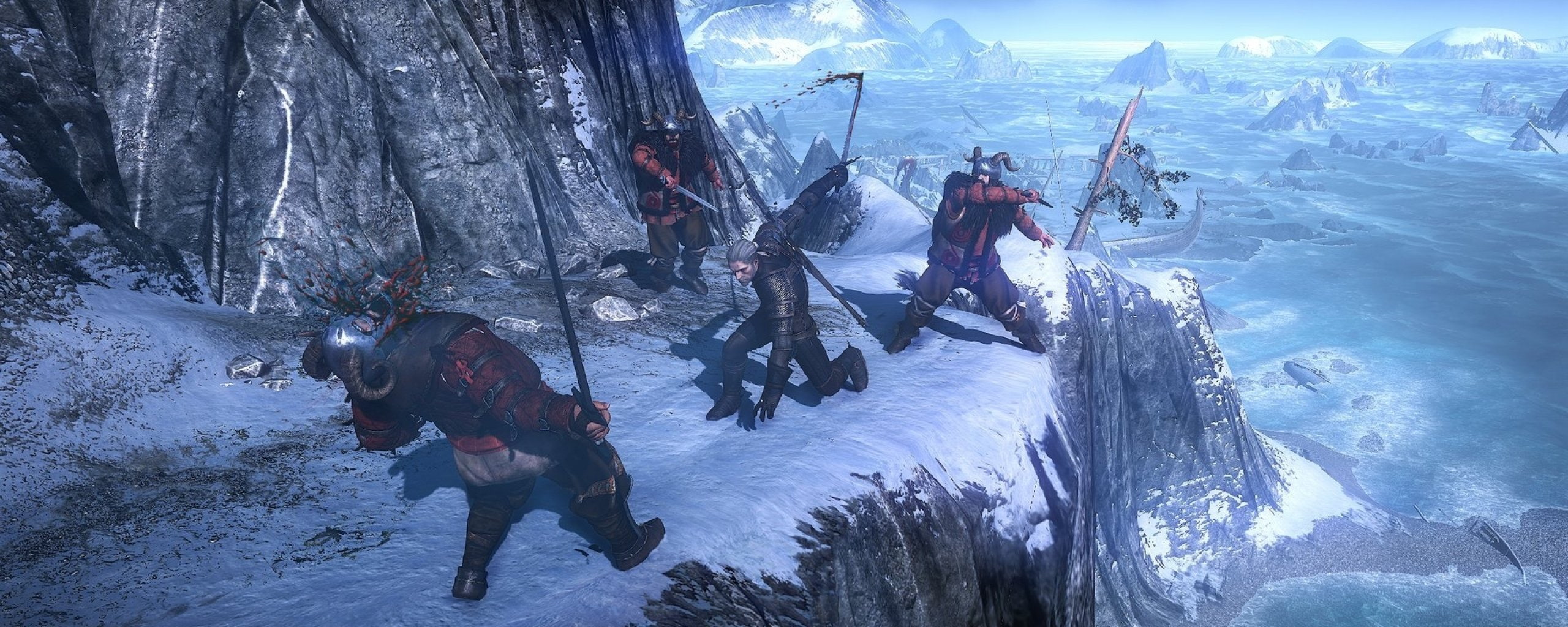 action dark dual fantasy fighting hunt multi warrior widescreen dualmonitor dualscreen 2k