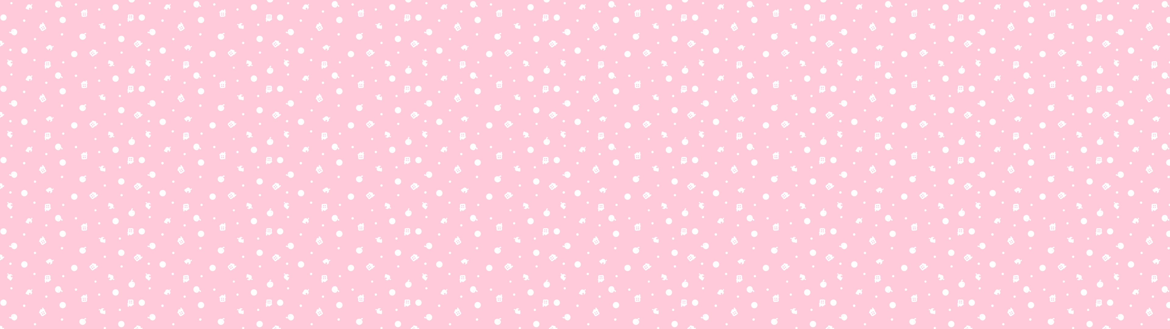 Animal Crossing New Leaf pattern logo minimalism widescreen dualmonitor dualscreen 2k 4k