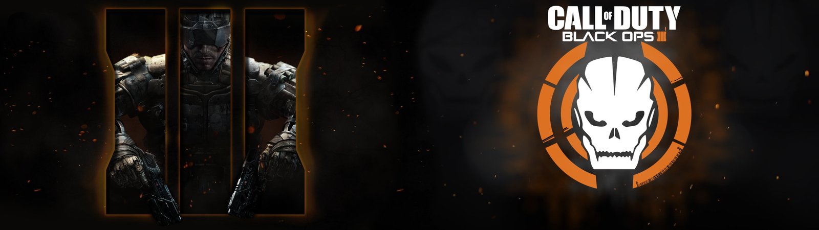 Call of Duty Black Ops III cover widescreen dualmonitor dualscreen 2k 4k