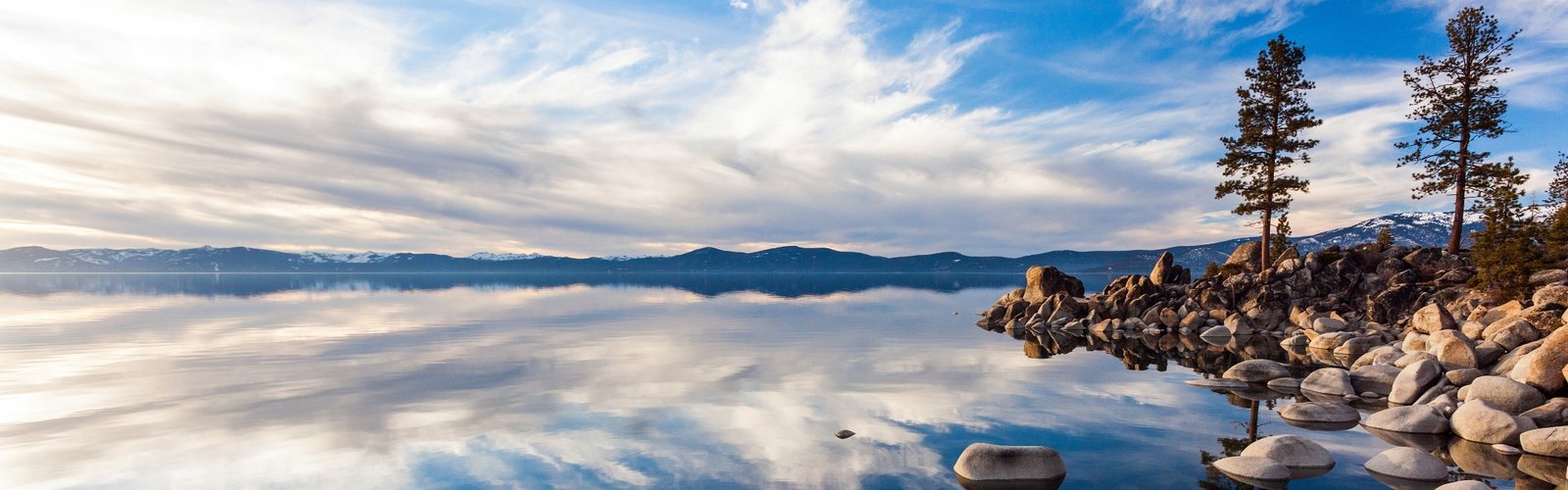 clouds Dual Monitors lake landscape Multiple Display nature widescreen dualmonitor dualscreen 2k 4k