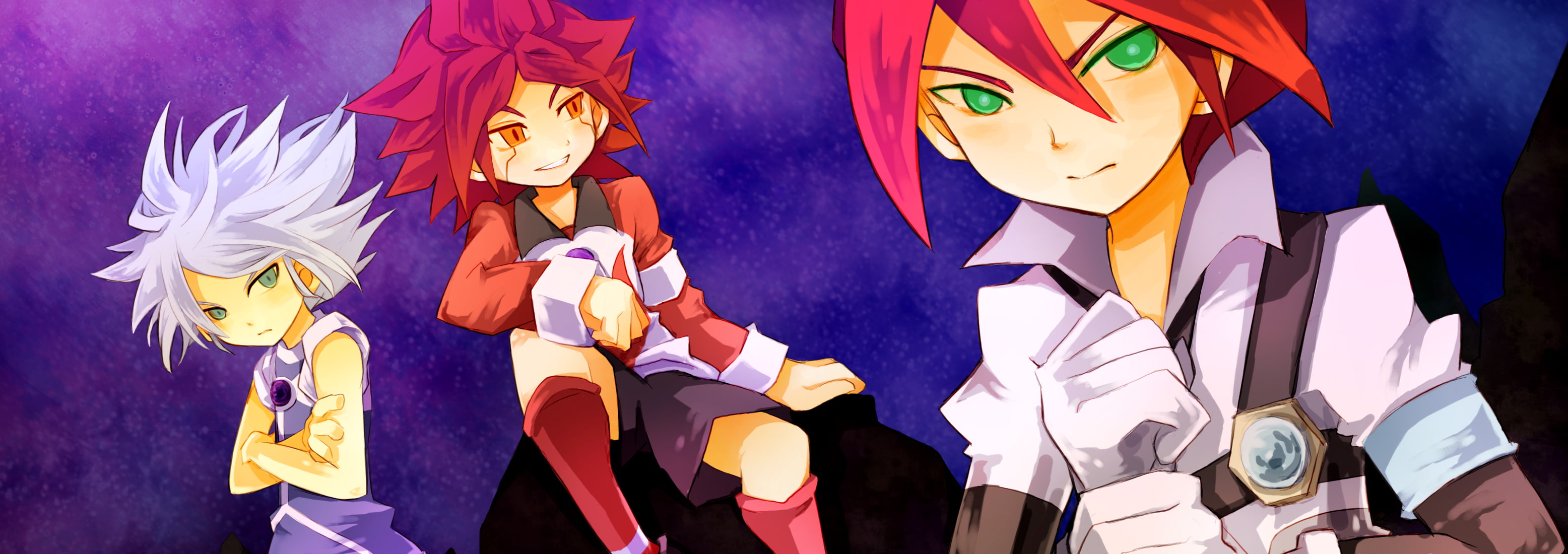 dual eleven inazuma multi widescreen dualmonitor dualscreen 2k