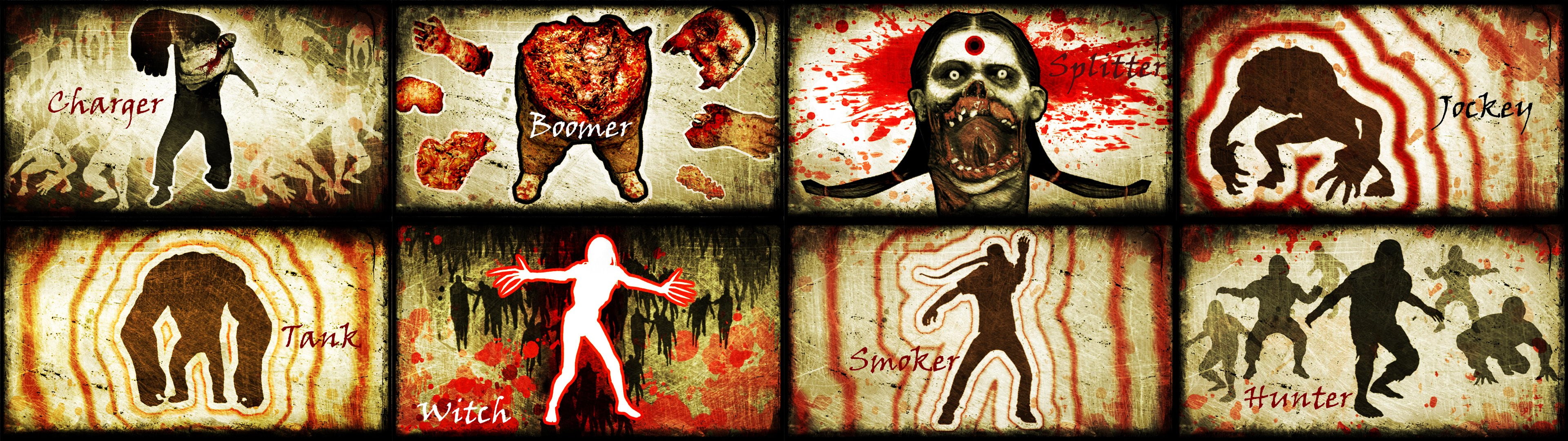 dual floor game killing killingfloor monitor screen widescreen dualmonitor dualscreen 2k 4k