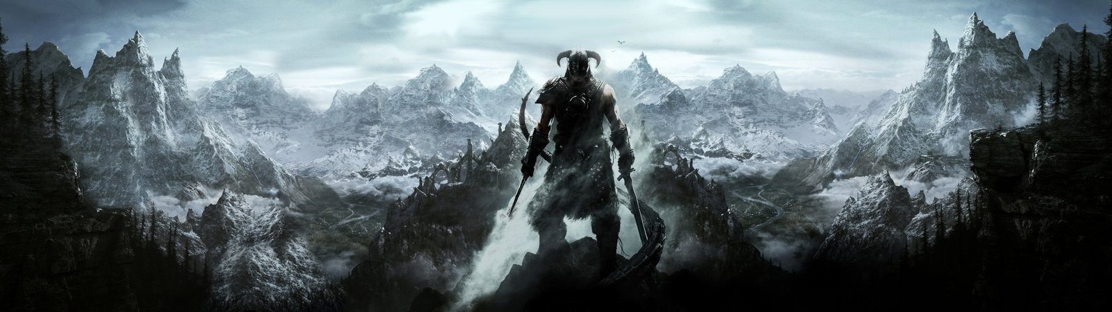dual game monitor mul multiple scree skyrim widescreen dualmonitor dualscreen 2k 4k