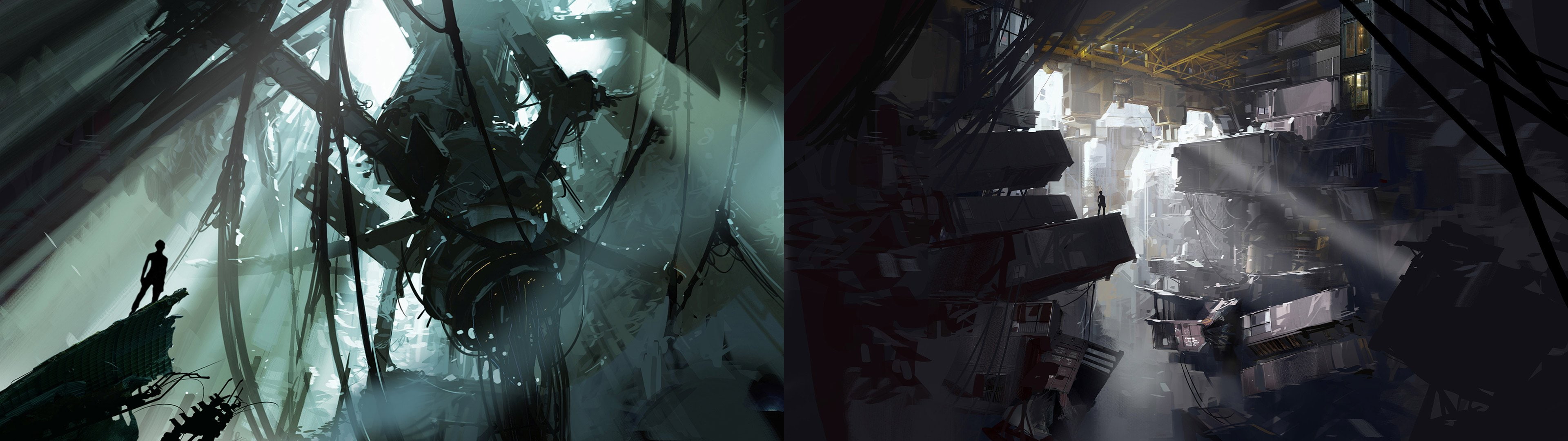 dual monitor portal screen widescreen dualmonitor dualscreen 2k 4k