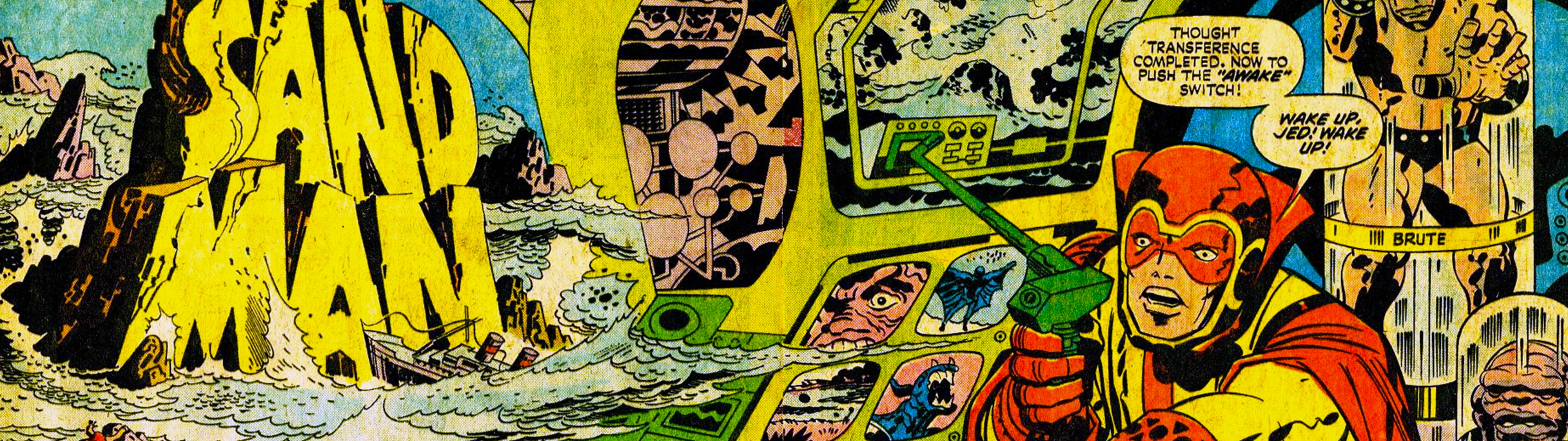 dual multi sandman superhero widescreen dualmonitor dualscreen 2k 4k