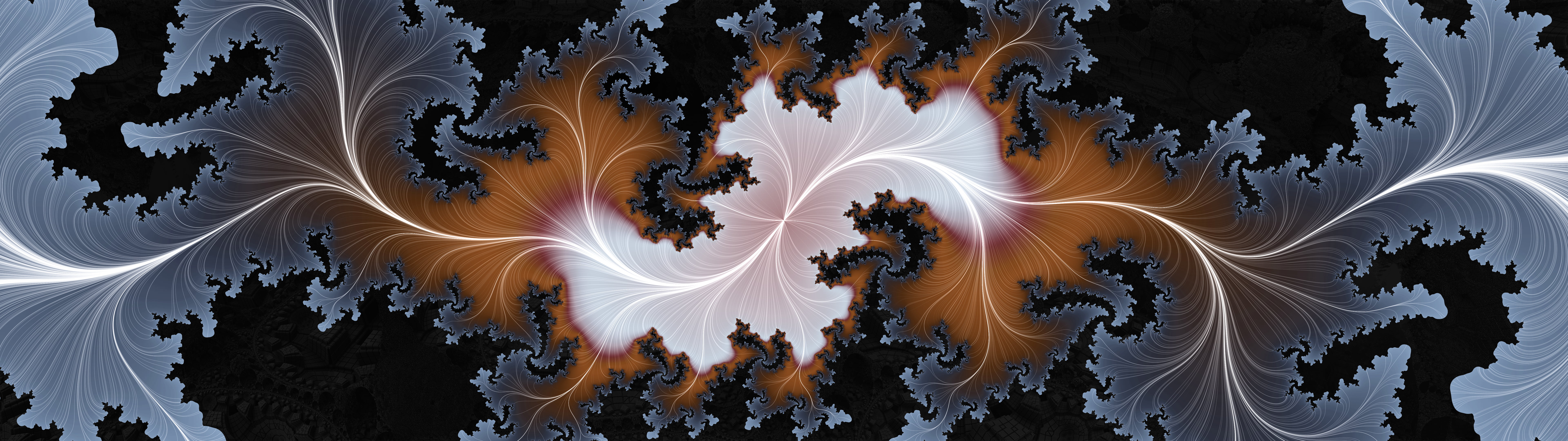 fractal dual display monitors widescreen dualmonitor dualscreen 2k 4k 5k 8k