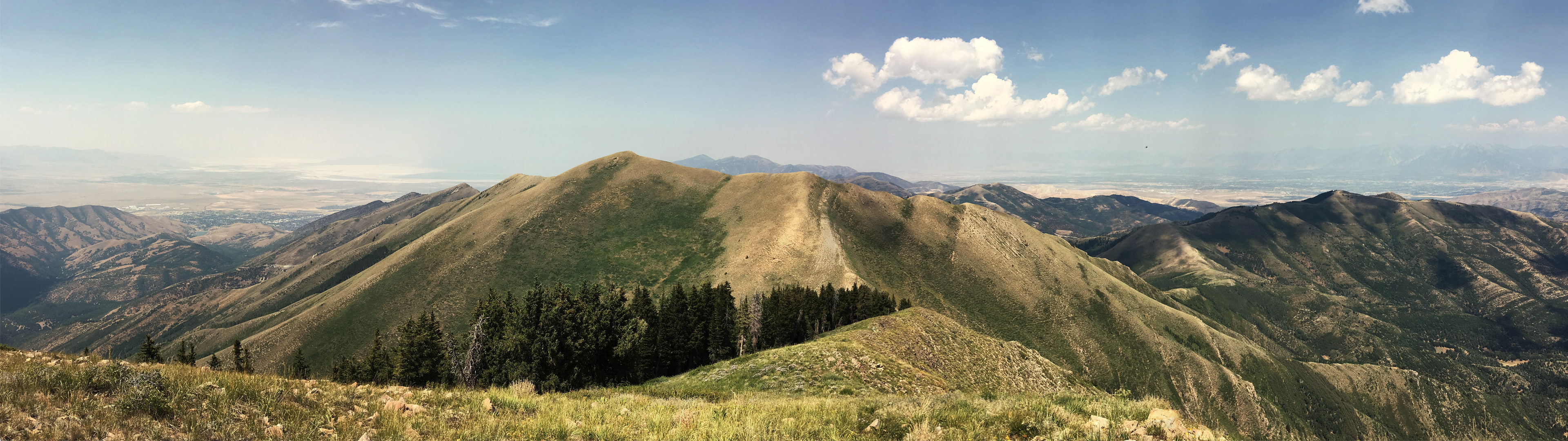 mountains landscape dual monitors Utah sky environment widescreen dualmonitor dualscreen 2k 4k