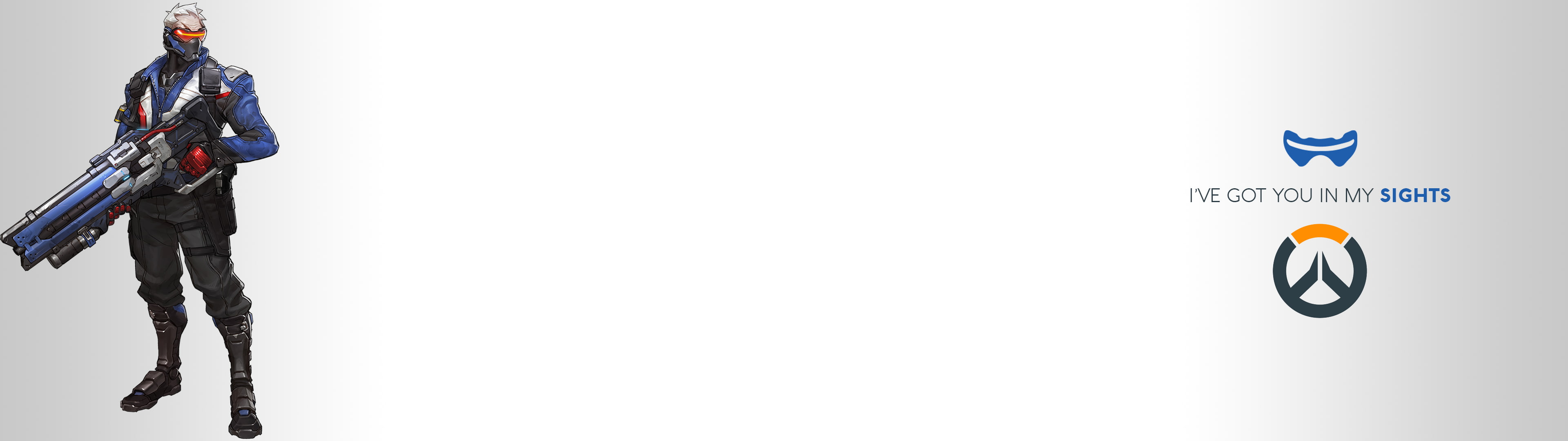 Overwatch Soldier 76 video games dual monitors multiple display widescreen dualmonitor dualscreen 2k 4k