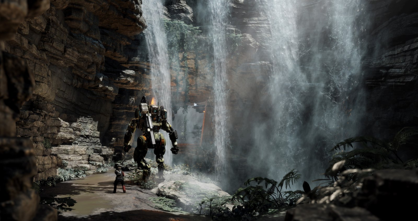 titanfall 2 games hd water rock 2k 4k 5k 8k
