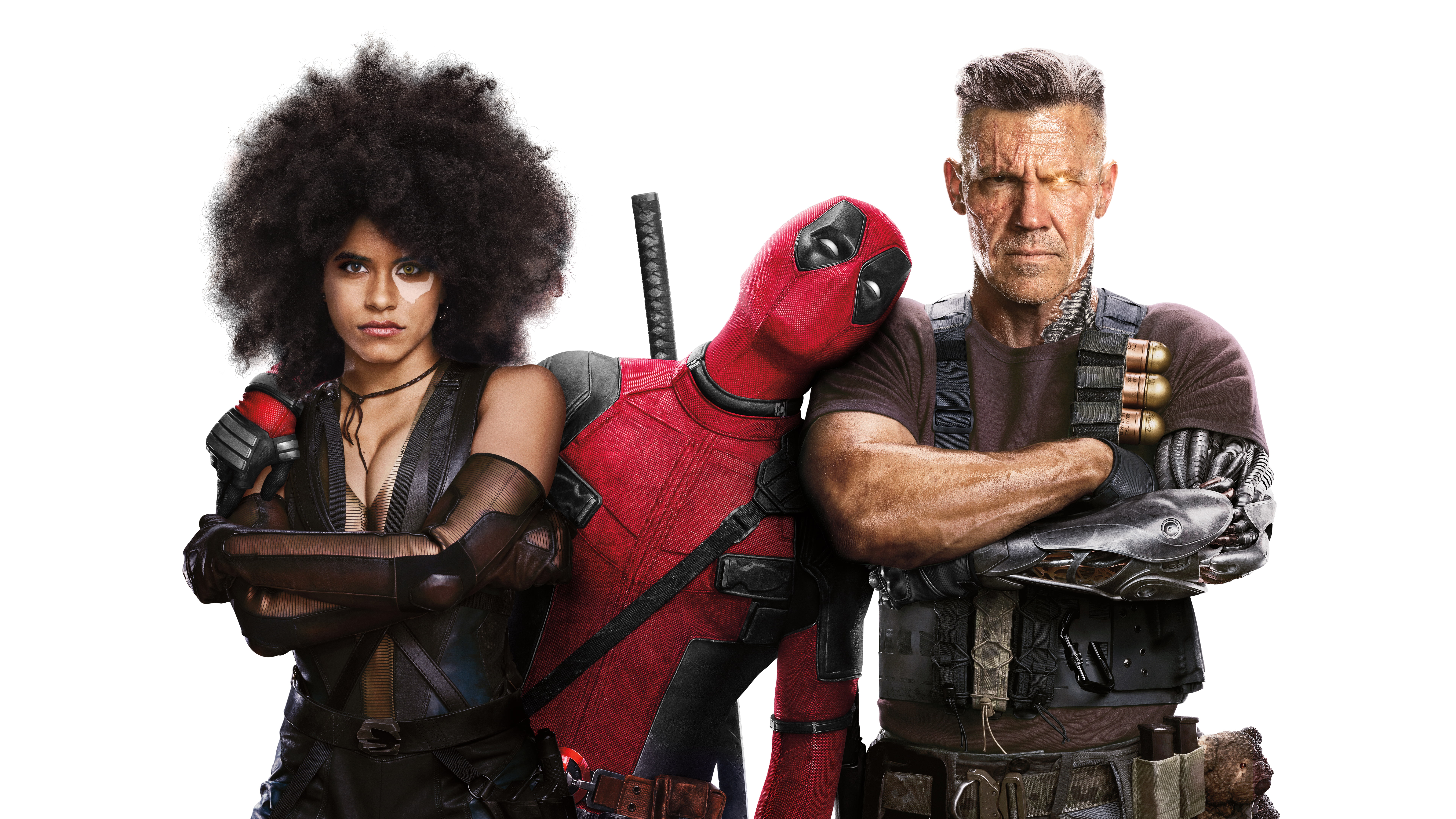 Deadpool 2 Domino Cable 2k 4k 5k 8k