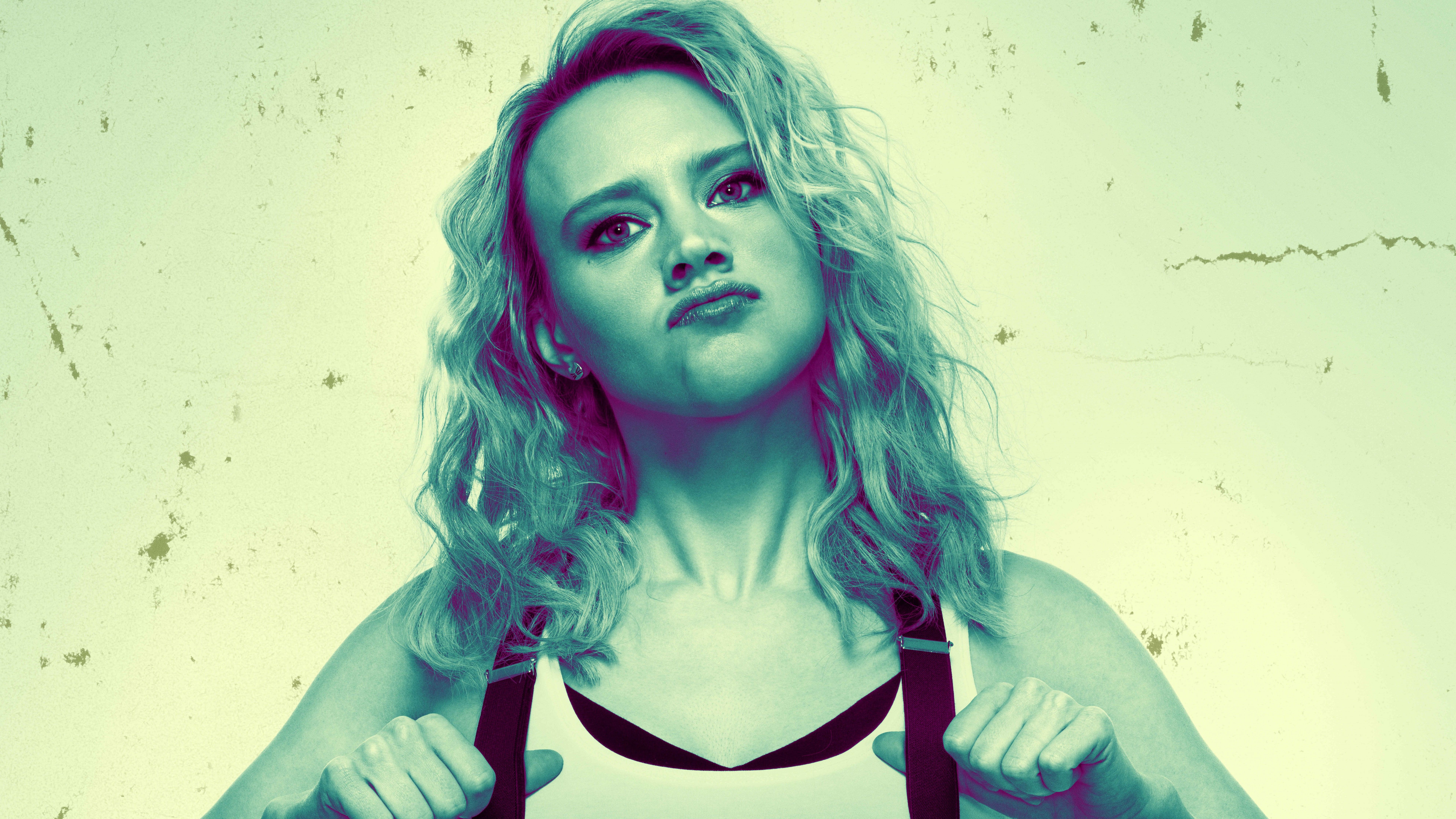 women s white tank top The Spy Who Dumped Me Kate McKinnon 2k 4k 5k 8k