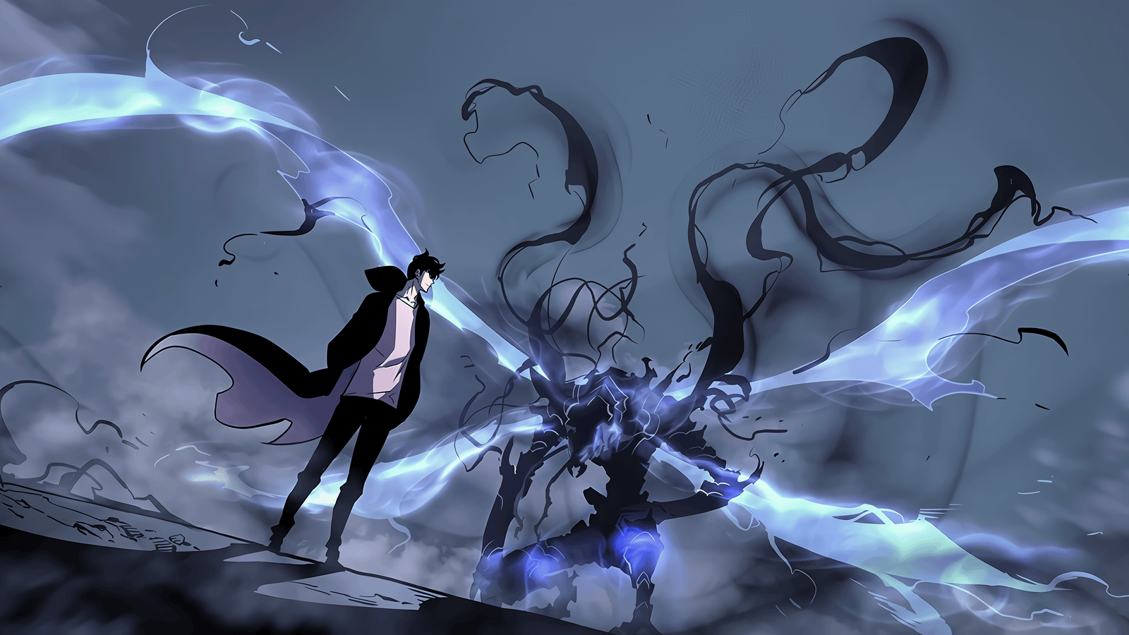 Solo Leveling sung jin woo jinwoo manhwa 2k 4k