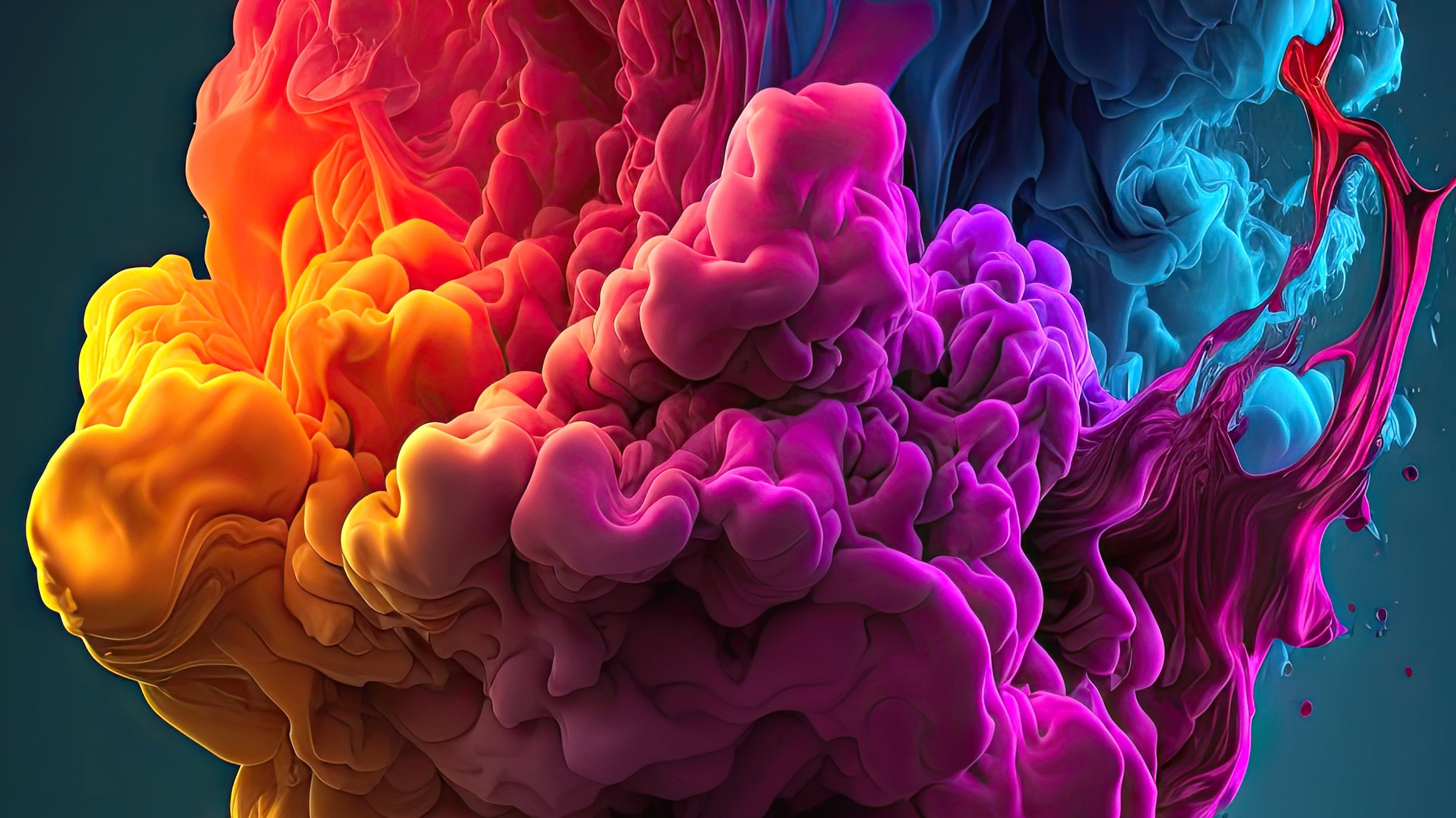 Abstract smoke 2k 4k