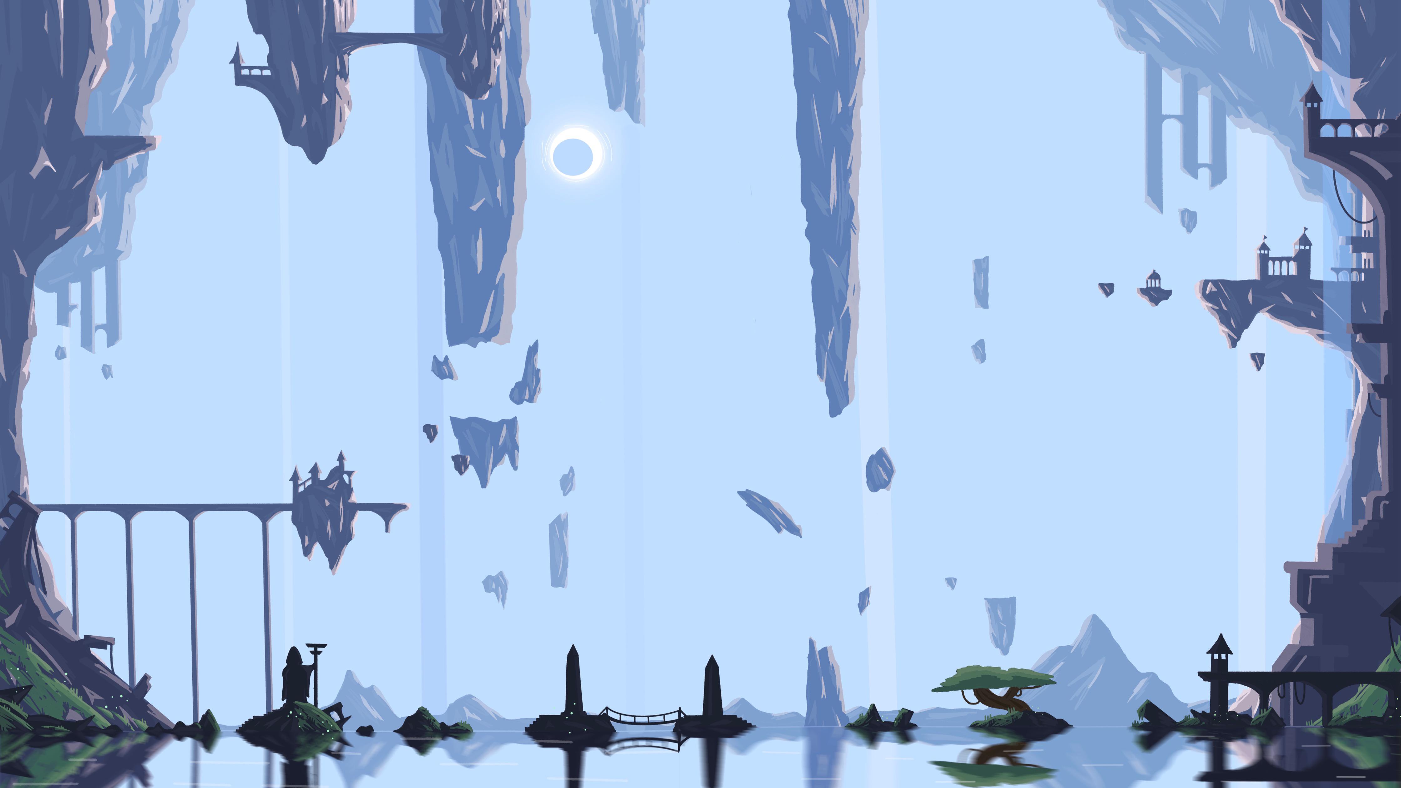 Fantasy cave world 2k 4k