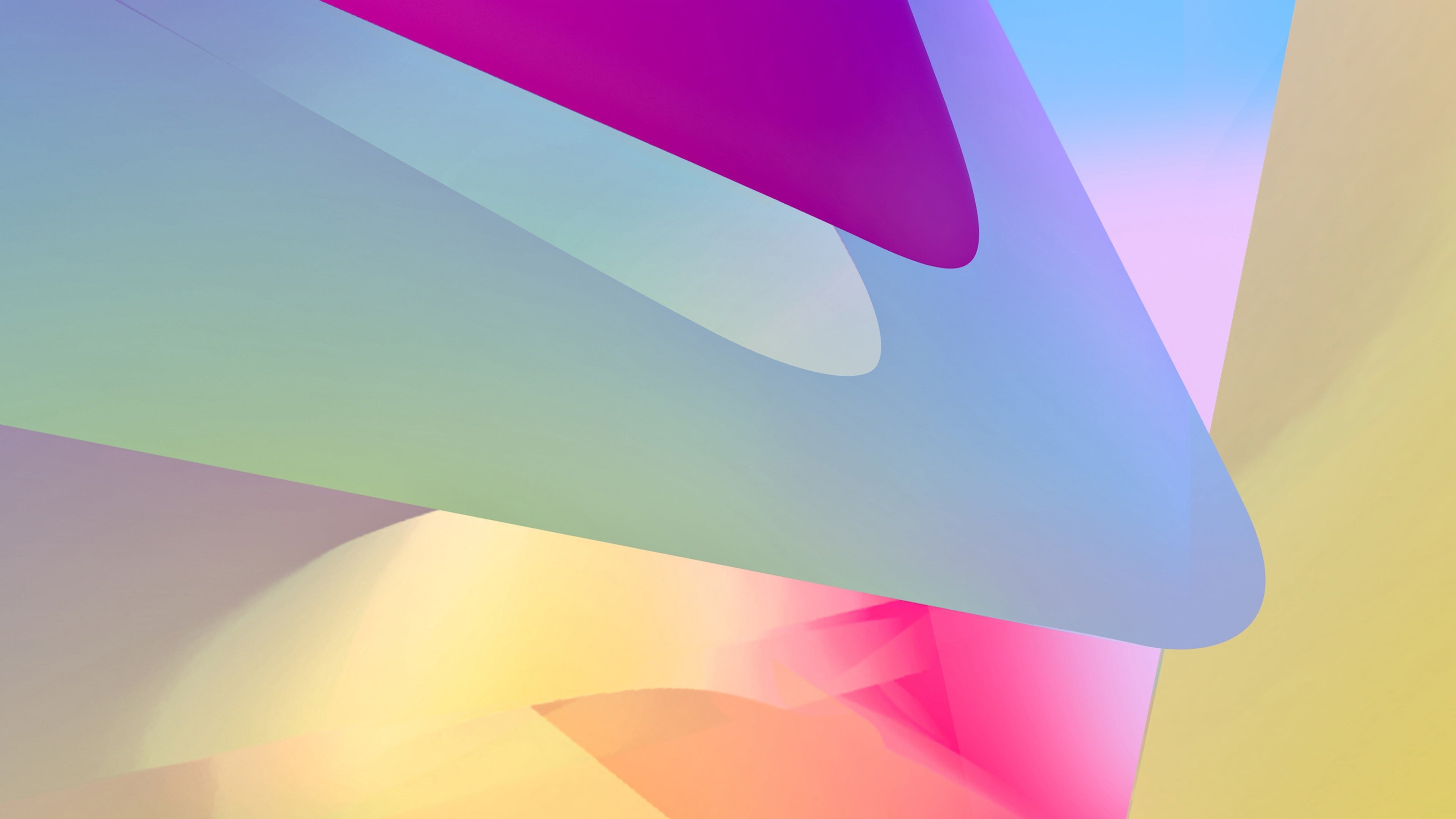 Colorful Shapes 2k 4k