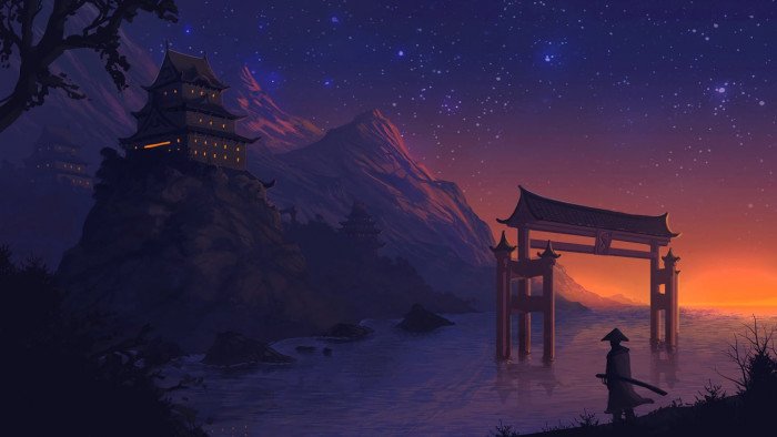 Painting japan
