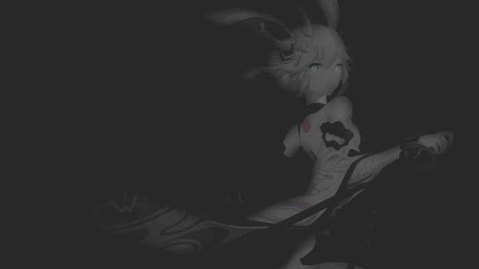 anime girls illustration fan art games bunny girl