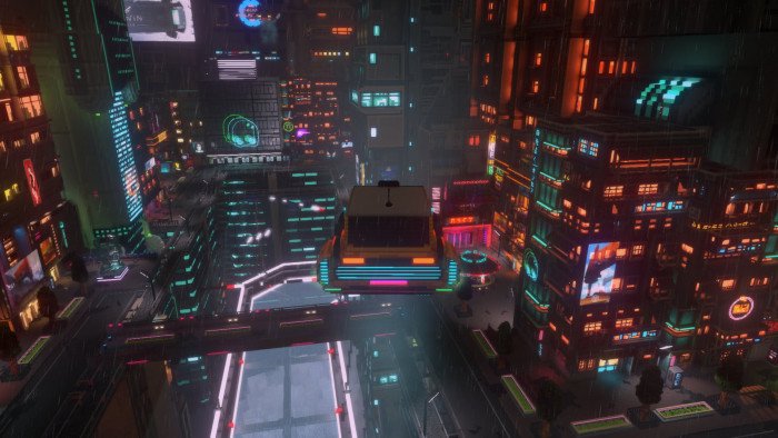 cyber city Cloudpunk