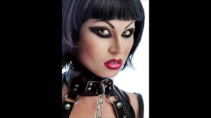 Cyber Dark Emo fetish girl Girls goth Gothic vampire