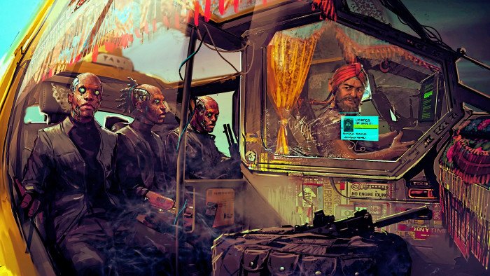 cyber science fiction digital art concept cyberpunk 2k
