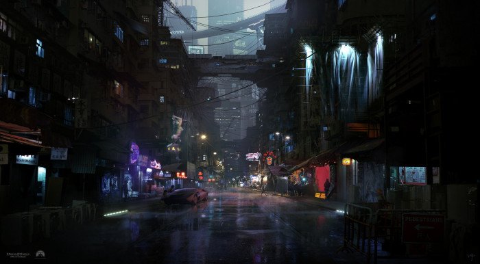digital art fantasy science fiction cyber cyberpunk